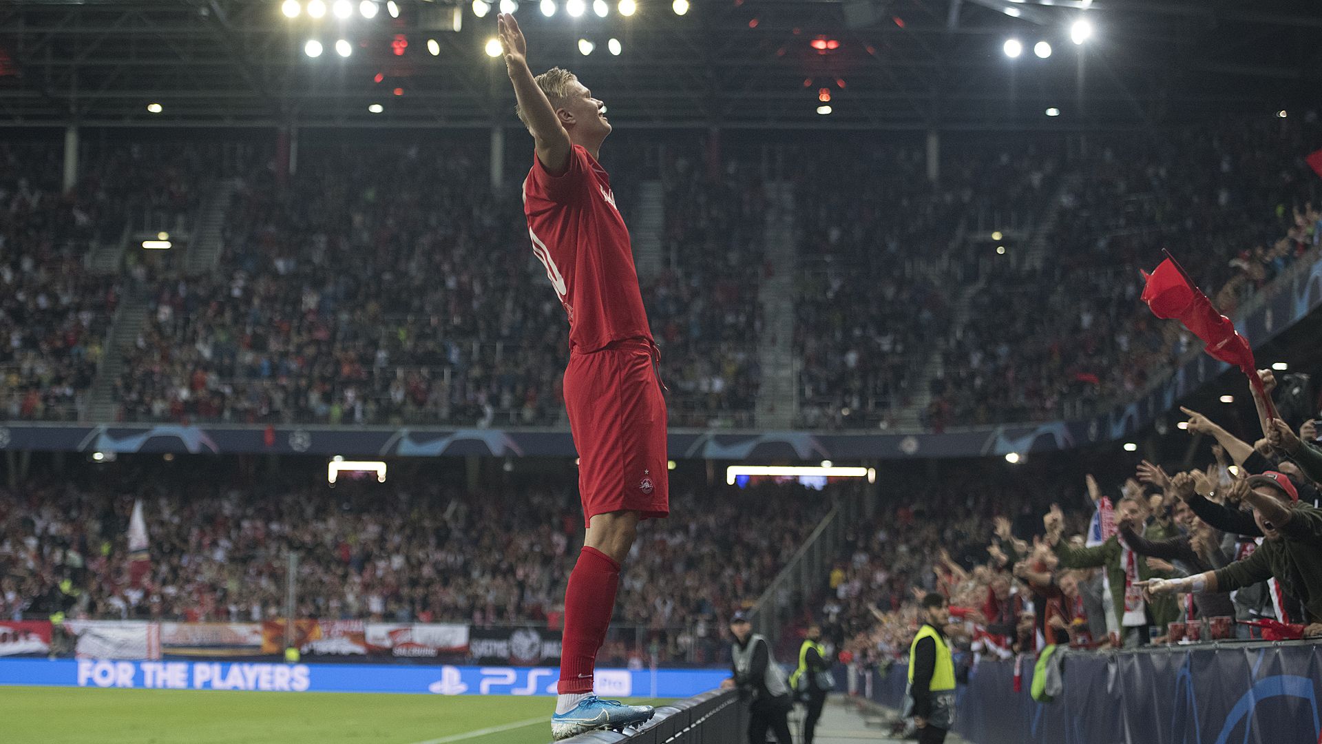 Erling Haaland Salzburg Genk