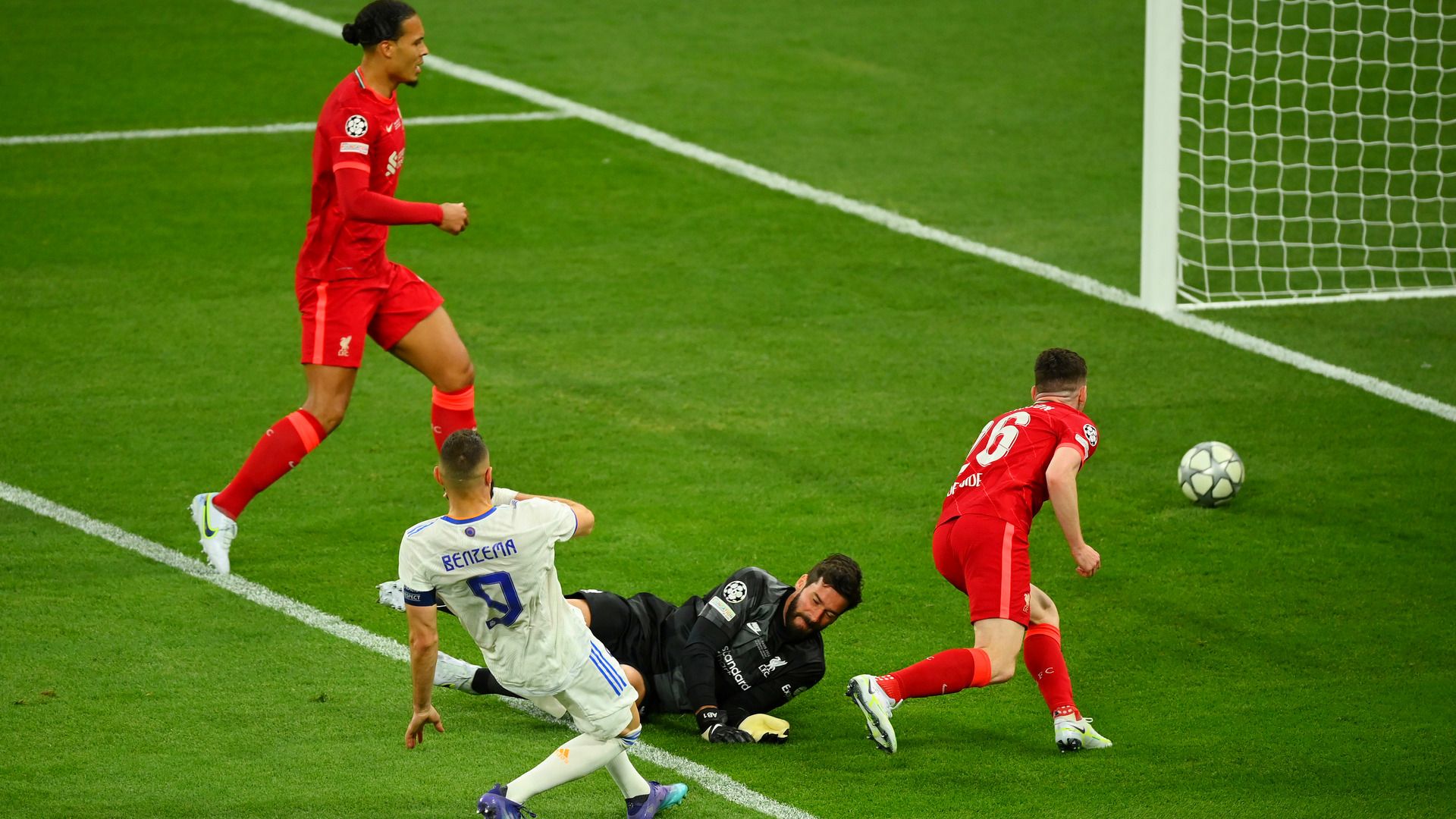 Karim Benzema Liverpool - Real Madrid Champions League final