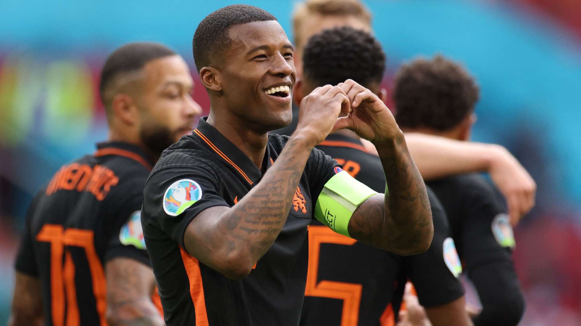 Gini Wijnaldum Netherlands EURO 2020