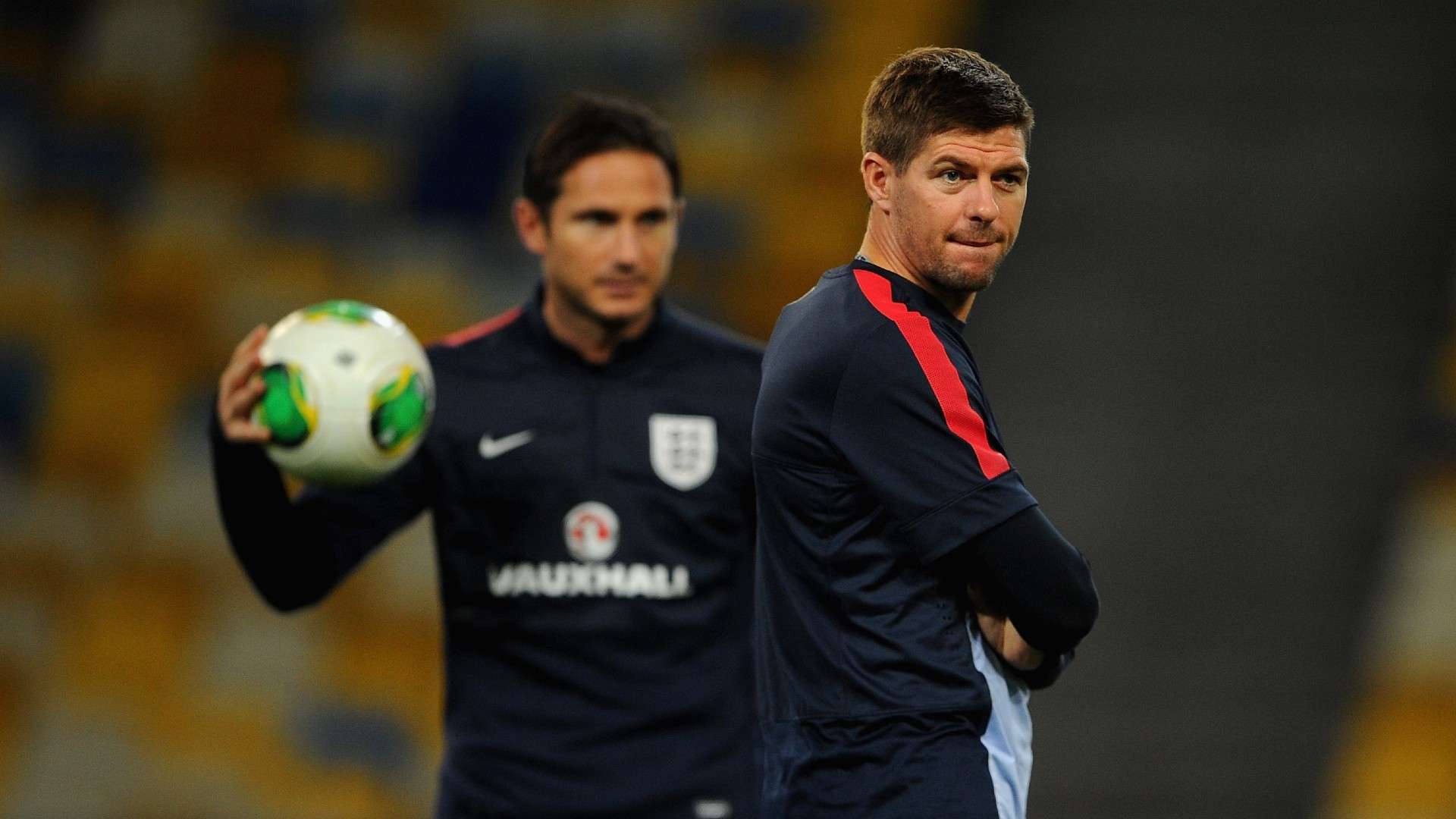 Steven Gerrard Frank Lampard England