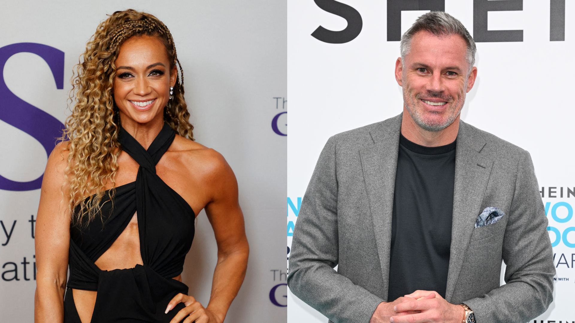Kate Abdo Jamie Carragher