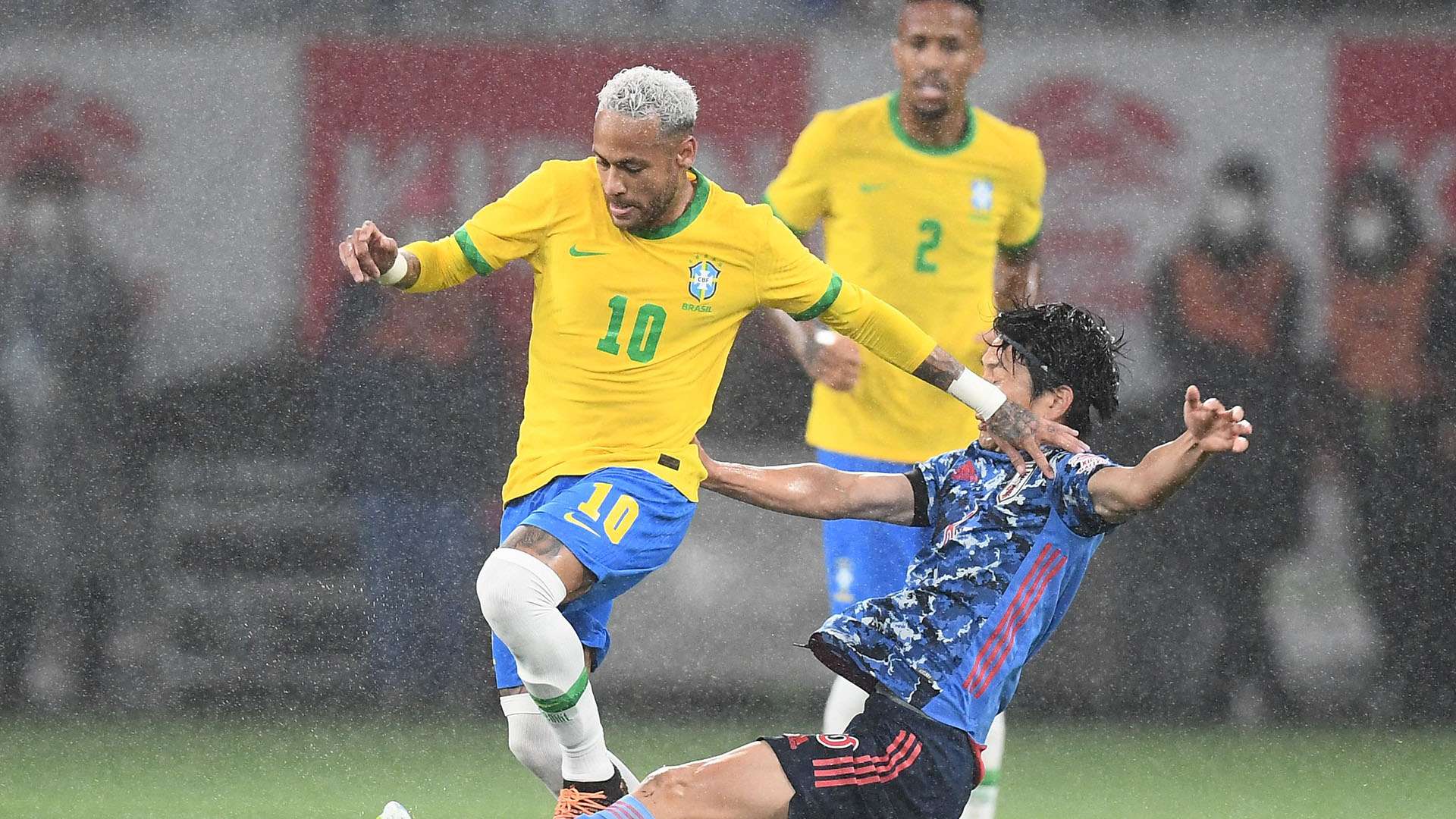 Neymar, Wataru Endo, Japão x Brasil, Amistoso, 06062022