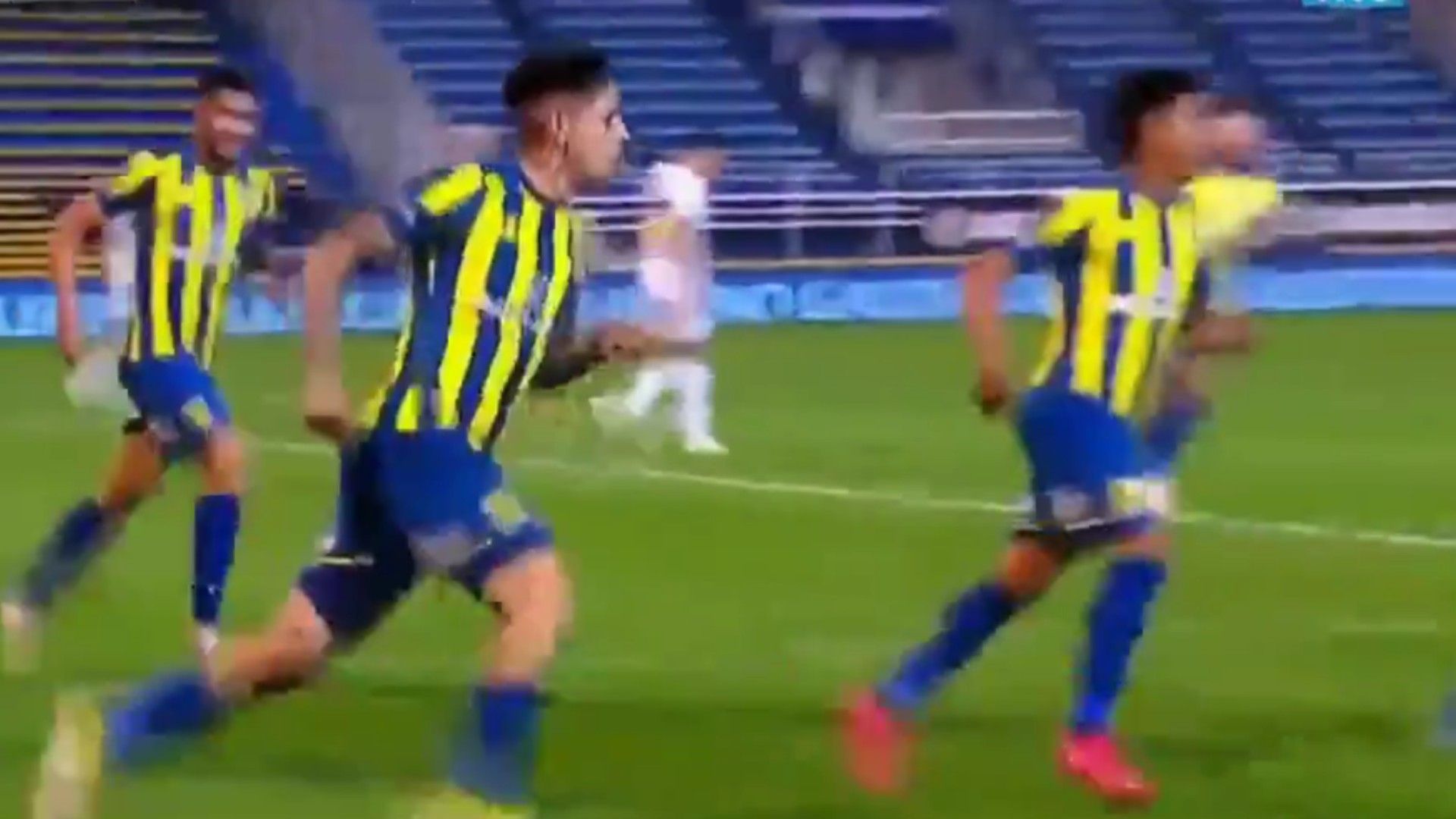 Avila Rosario Central Boca Fecha 10 Torneo de la Liga Profesional 2021 Captura TV