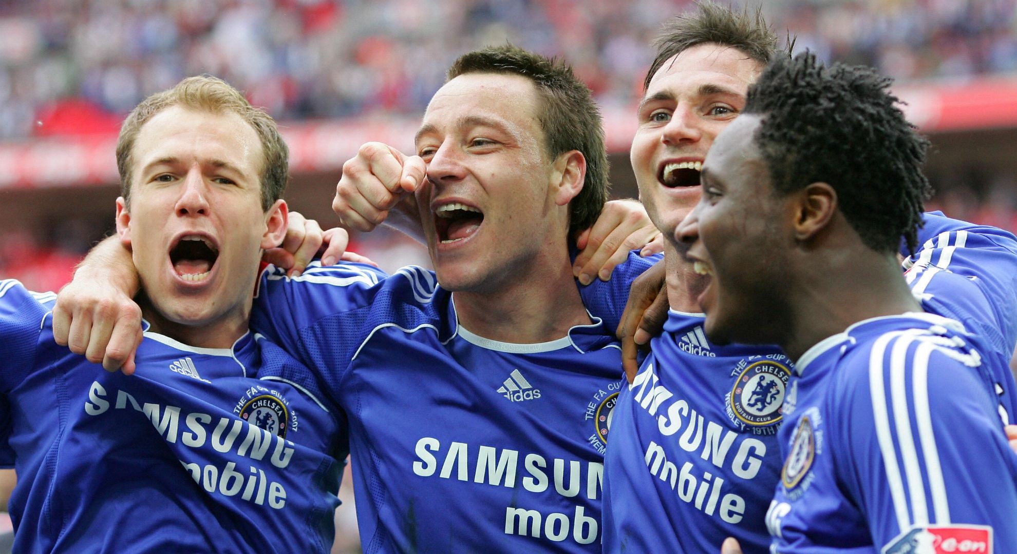Arjen Robben John Terry Frank Lampard