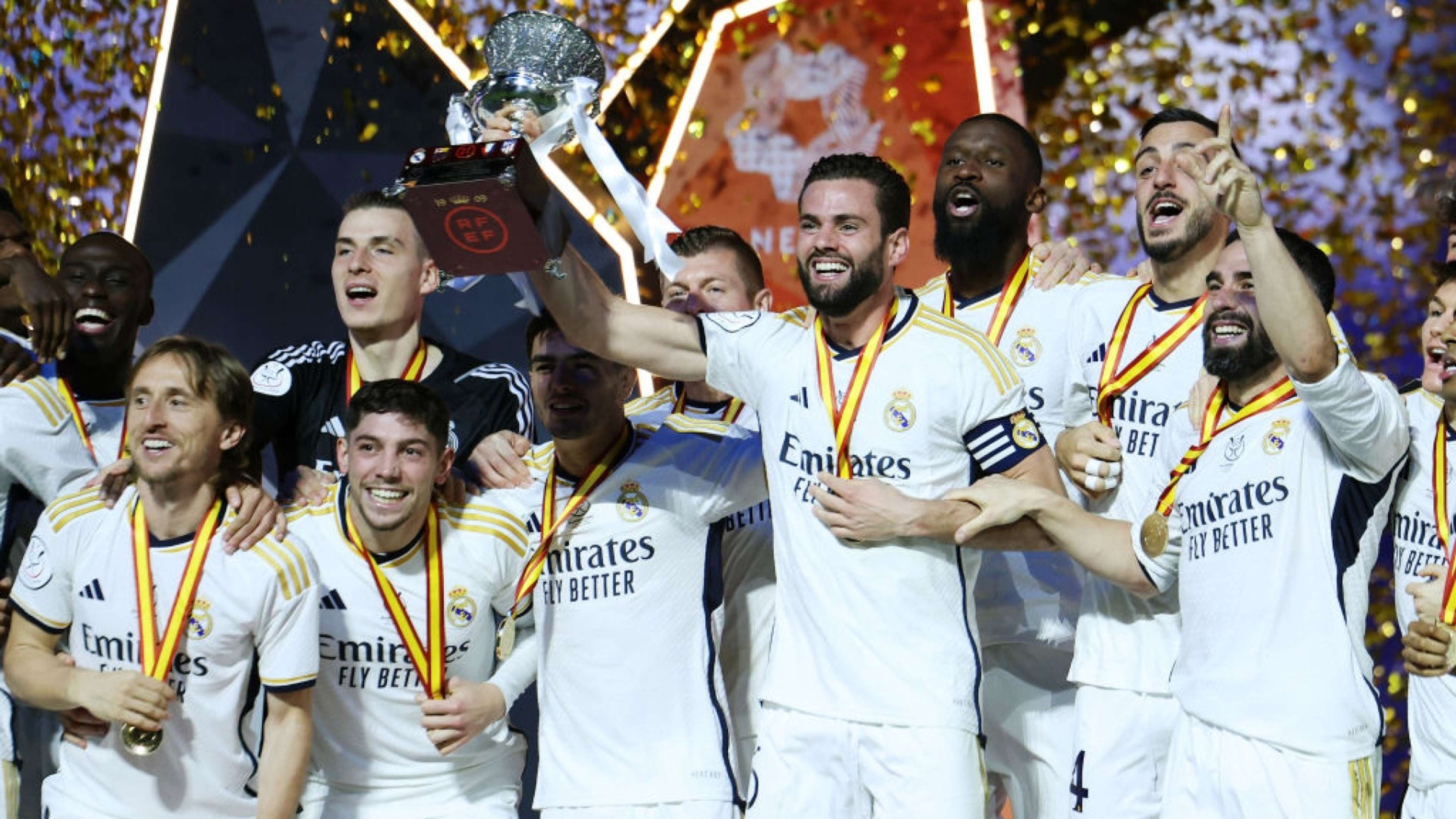 Real Madrid campeones Supercopa de España 2024