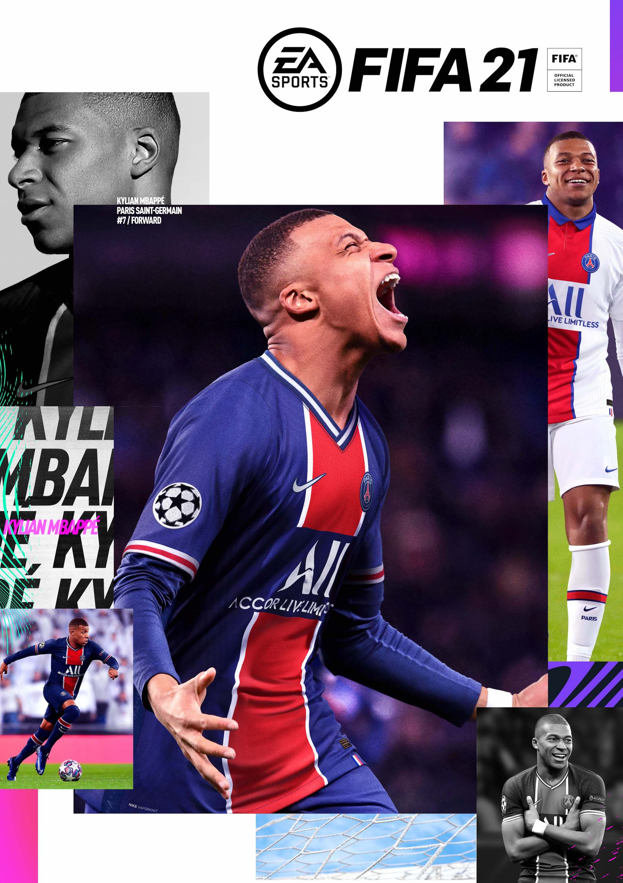 Mbappè cover FIFA 21