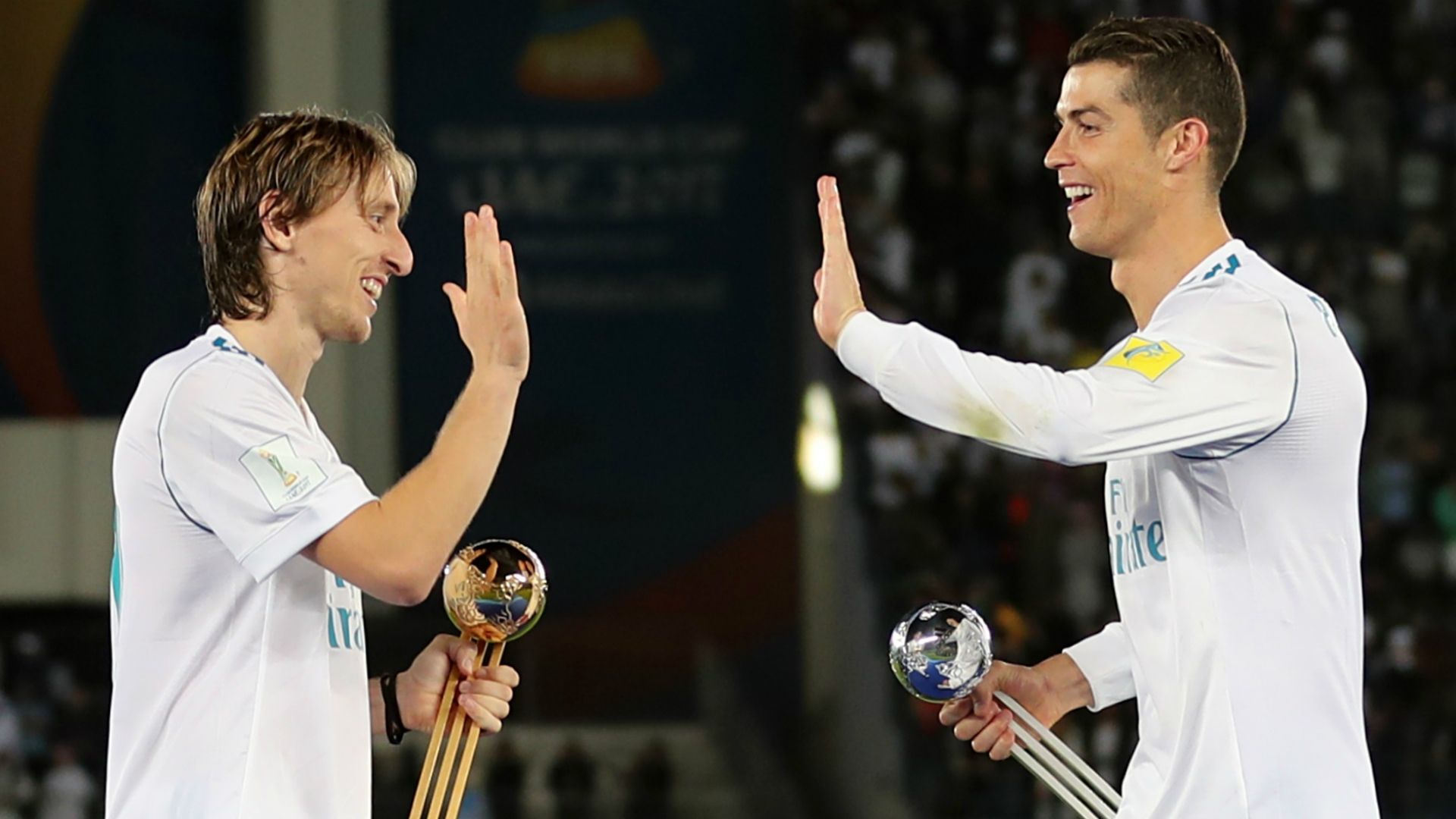 Luka Modric Cristiano Ronaldo Real Madrid