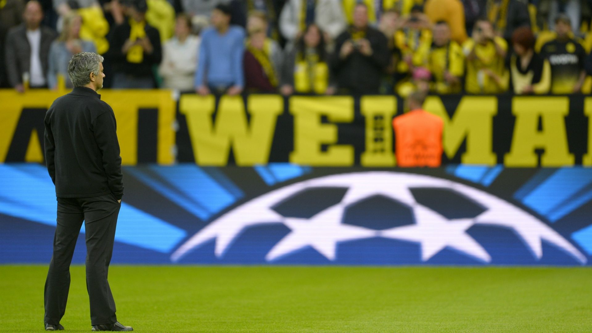 José Mourinho Borussia Dortmund - Real Madrid 04242013 Champions League