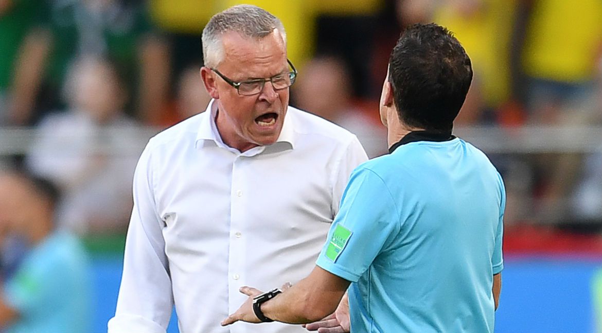 Janne Andersson Sweden Mexico World CUp 2018