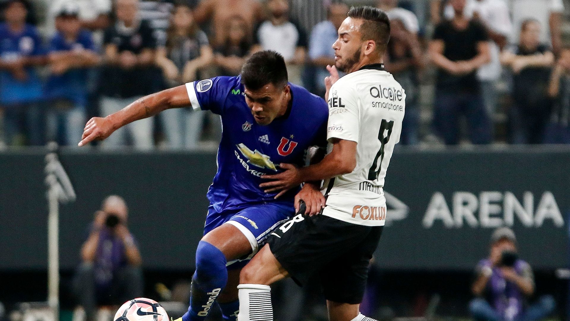 Maycon Espinoza Corinthians Universidad de Chile Copa Sudamericana 05042017