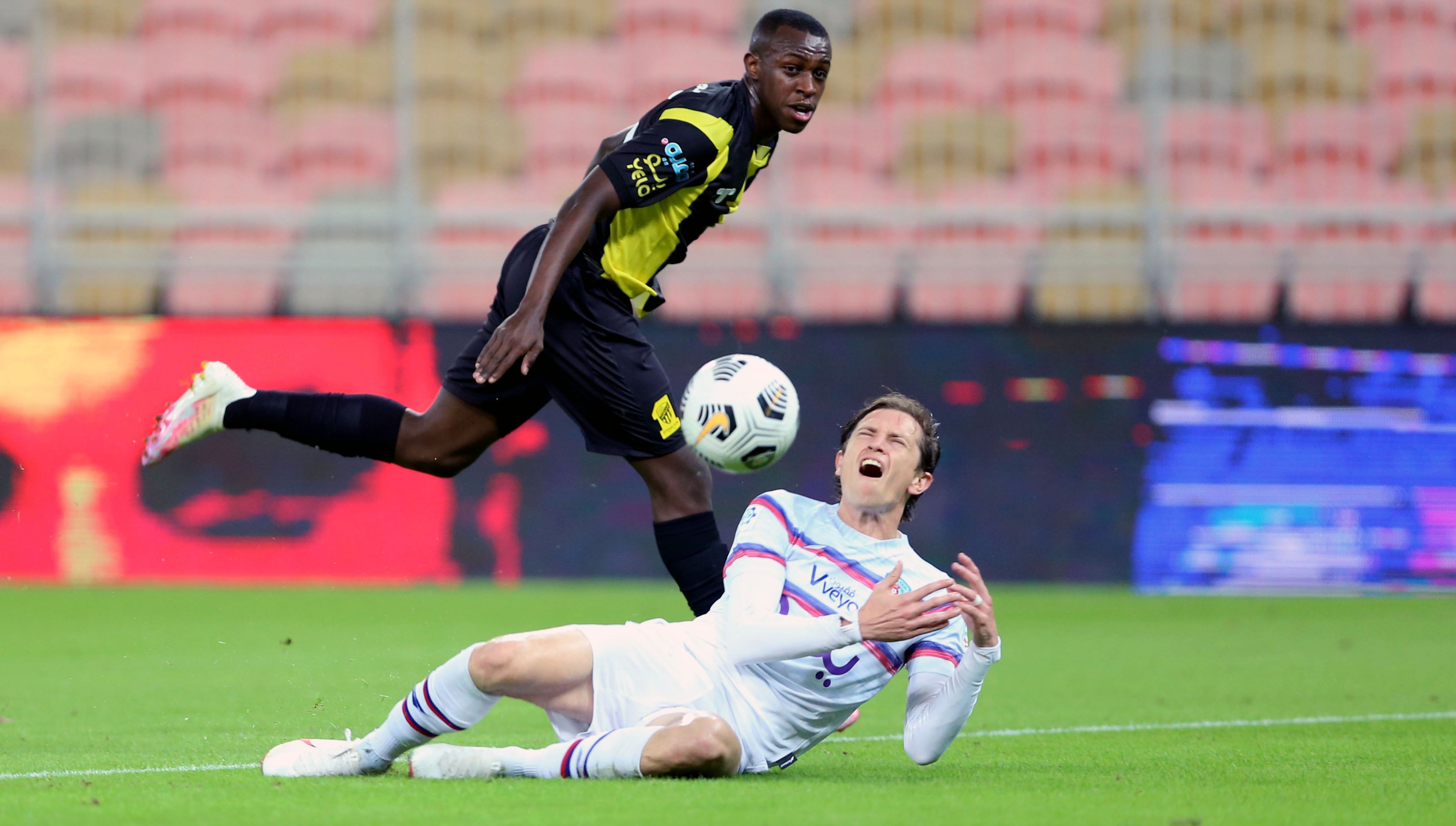 Saud Abdulhamid Craig Goodwin Al Ittihad Abha SPL 14 January 2021