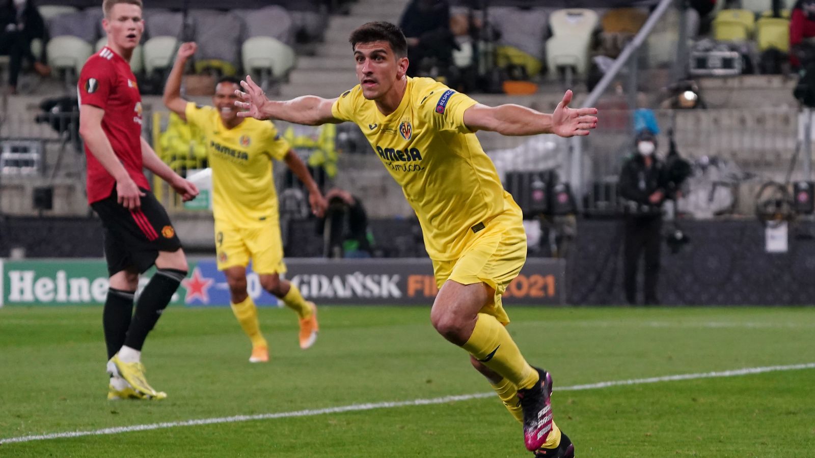 Gerard Moreno Villarreal Manchester United Final Europa League