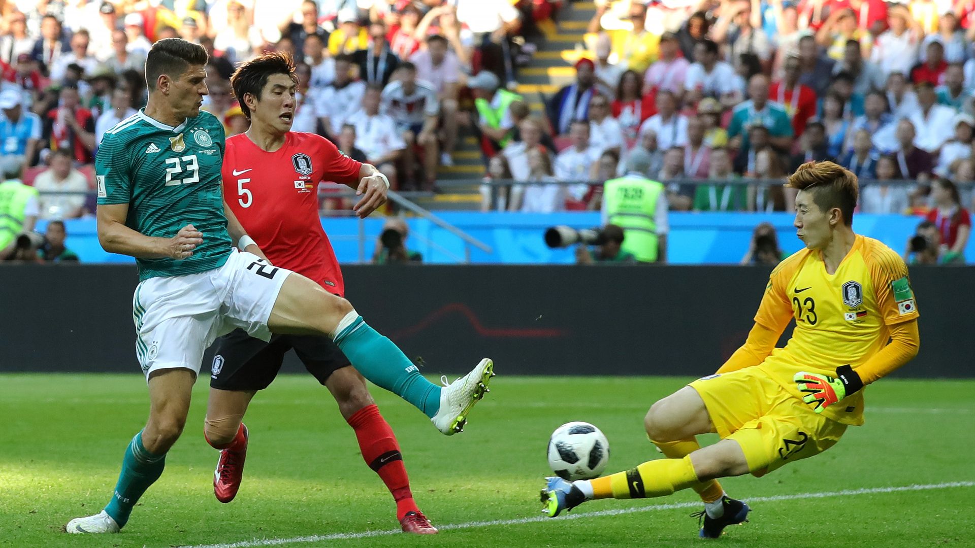 South Korea Germany Mario Gomez
