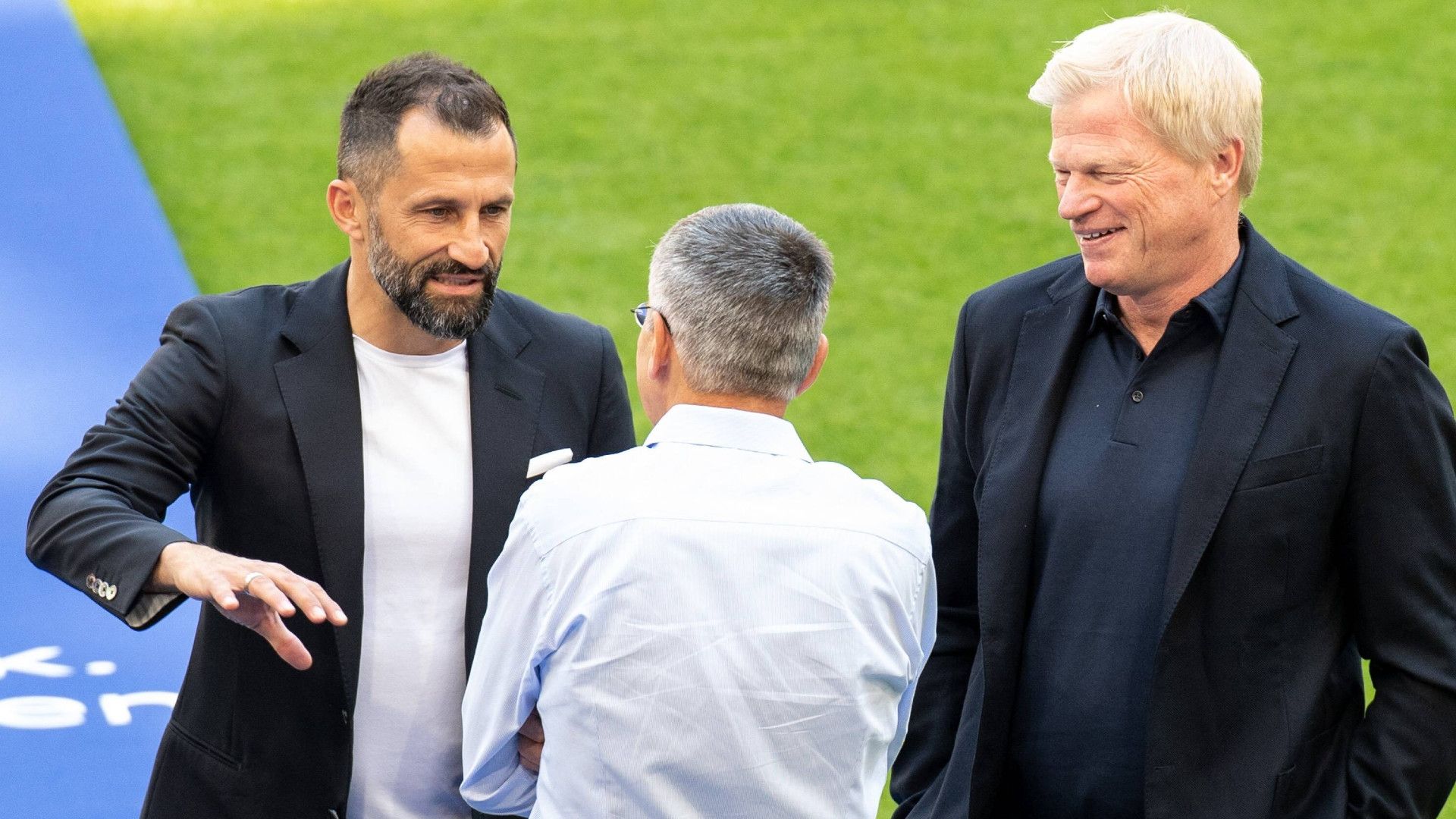 GERMANY ONLY: HASAN SALIHAMIDZIC OLIVER KAHN BAYERN MÜNCHEN