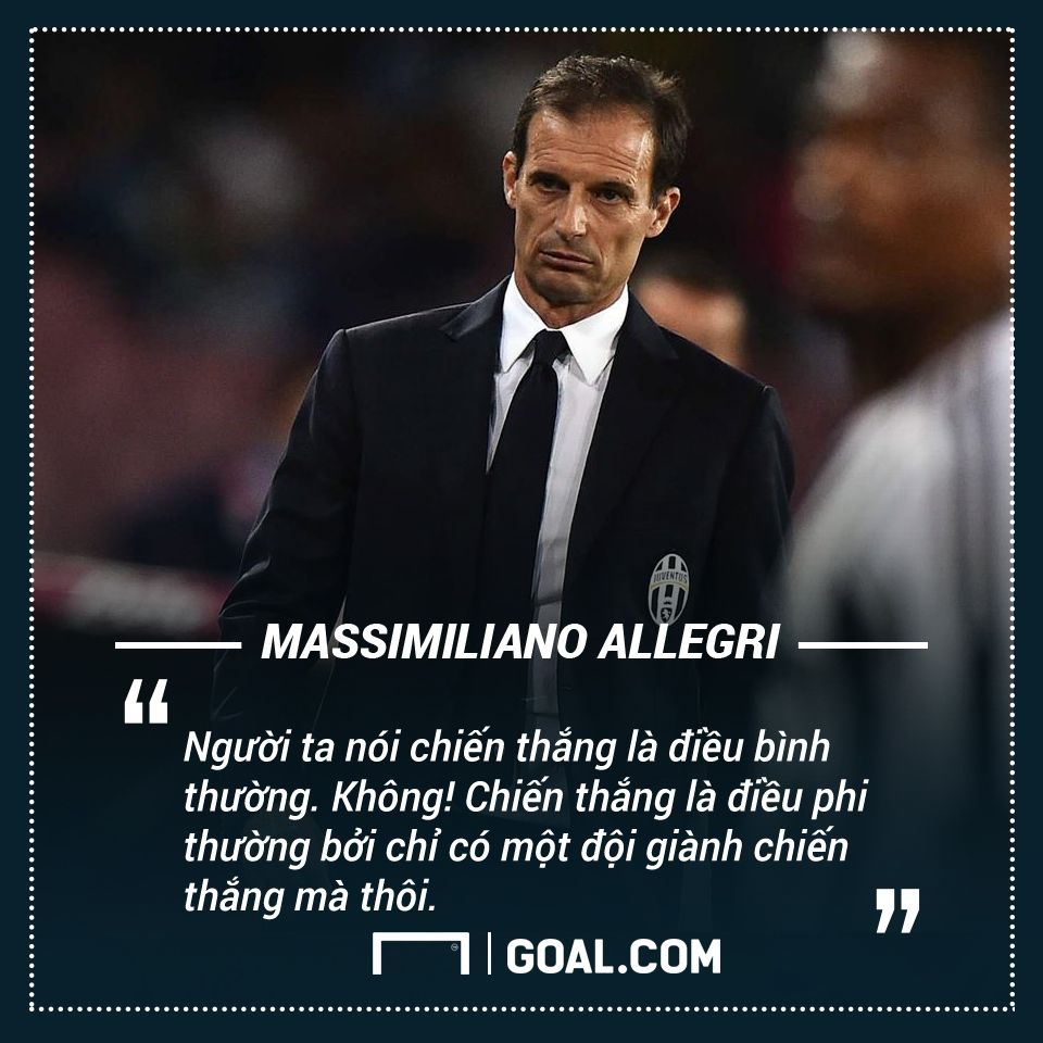 Massimiliano Allegri's quote Juventus