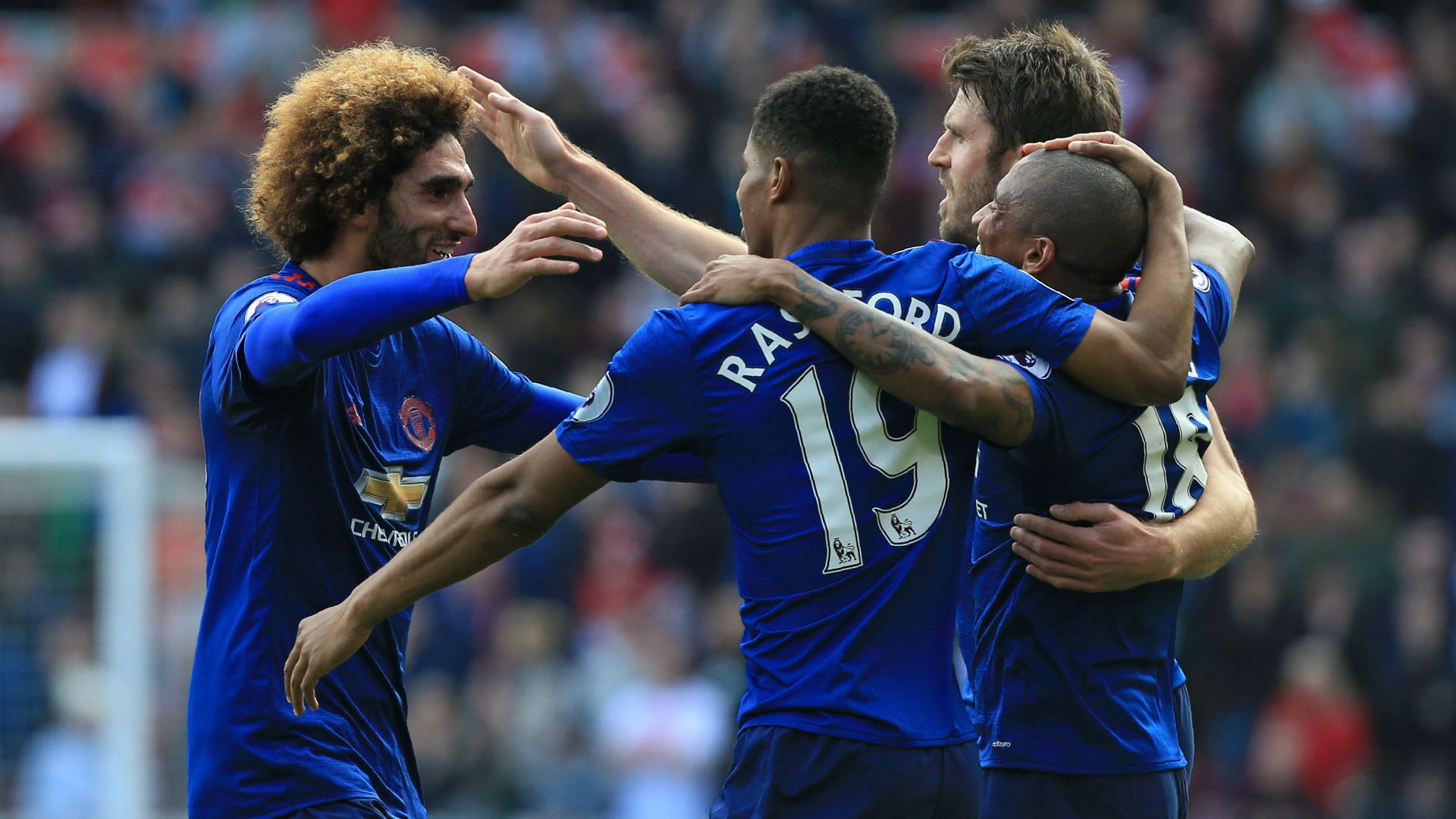 Manchester United Middlesbrough Marouane Fellaini