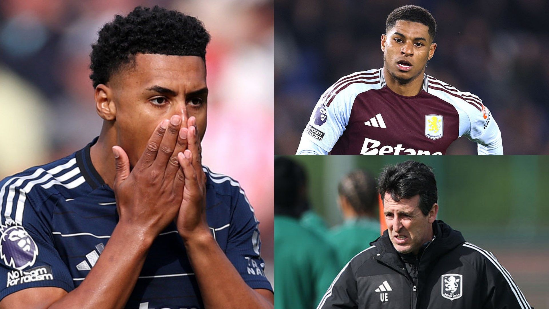 Watkins Rashford Emery