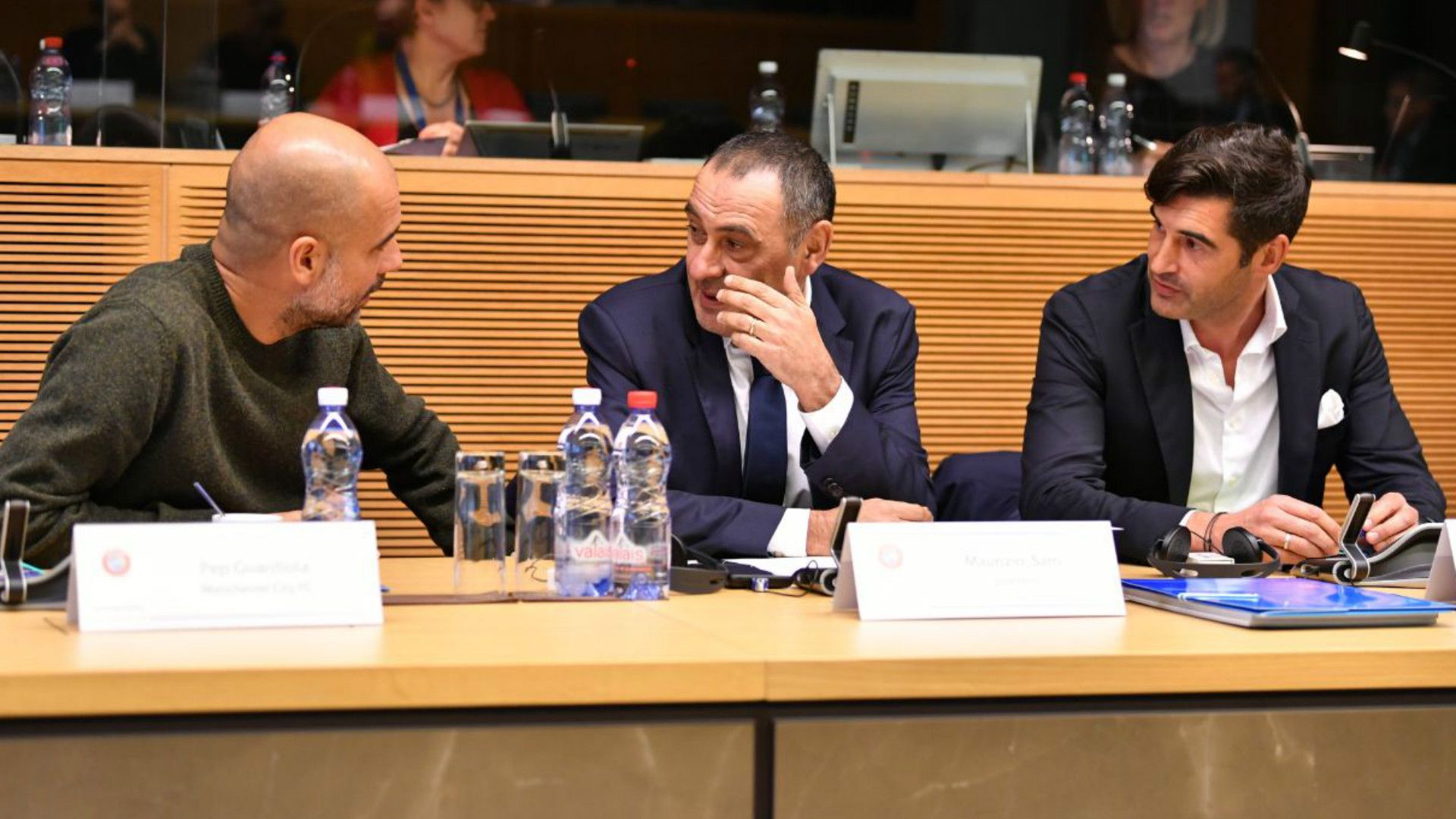 Guardiola, Sarri Fonseca