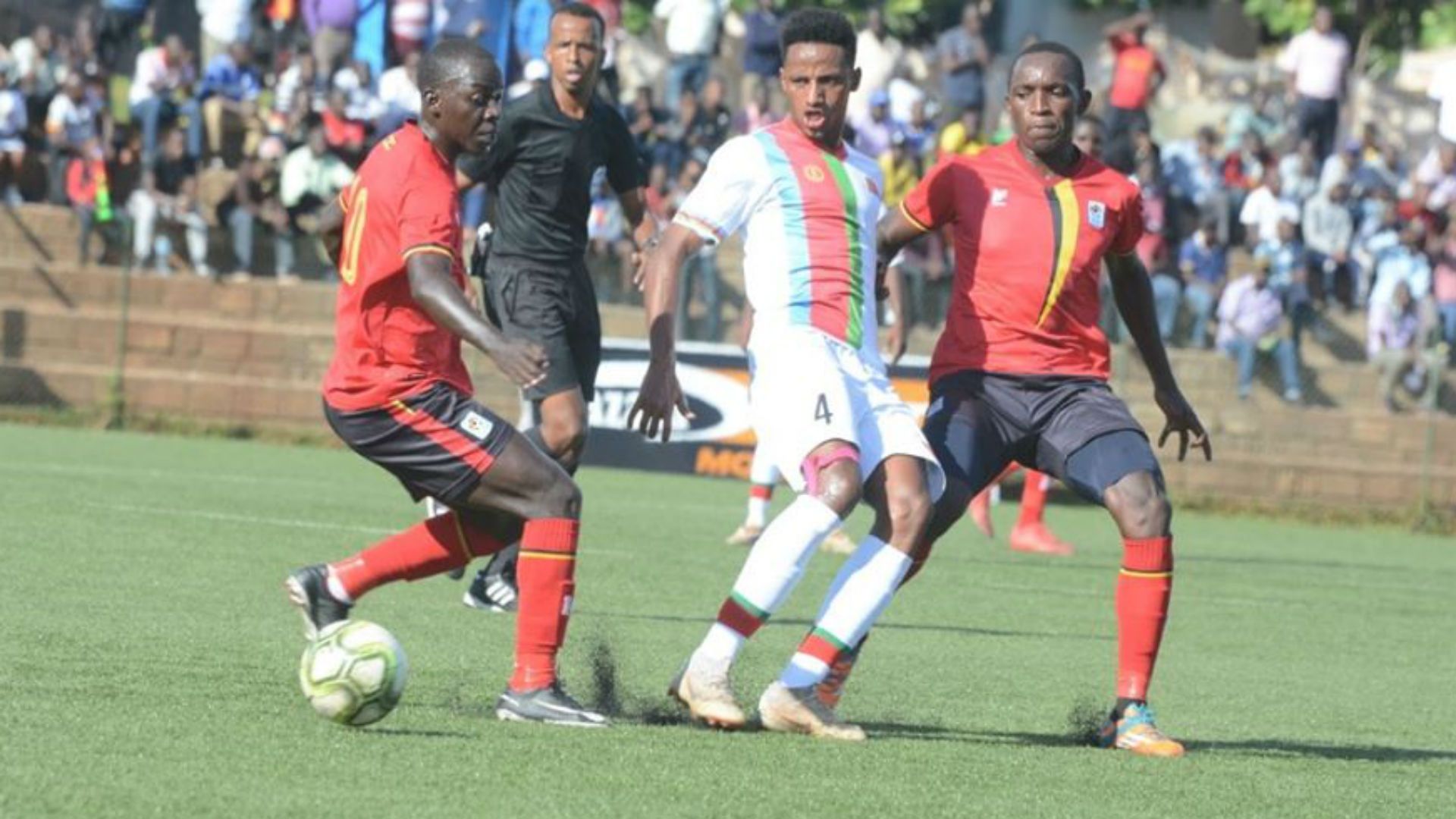Eritrea vs Uganda in Cecafa a.