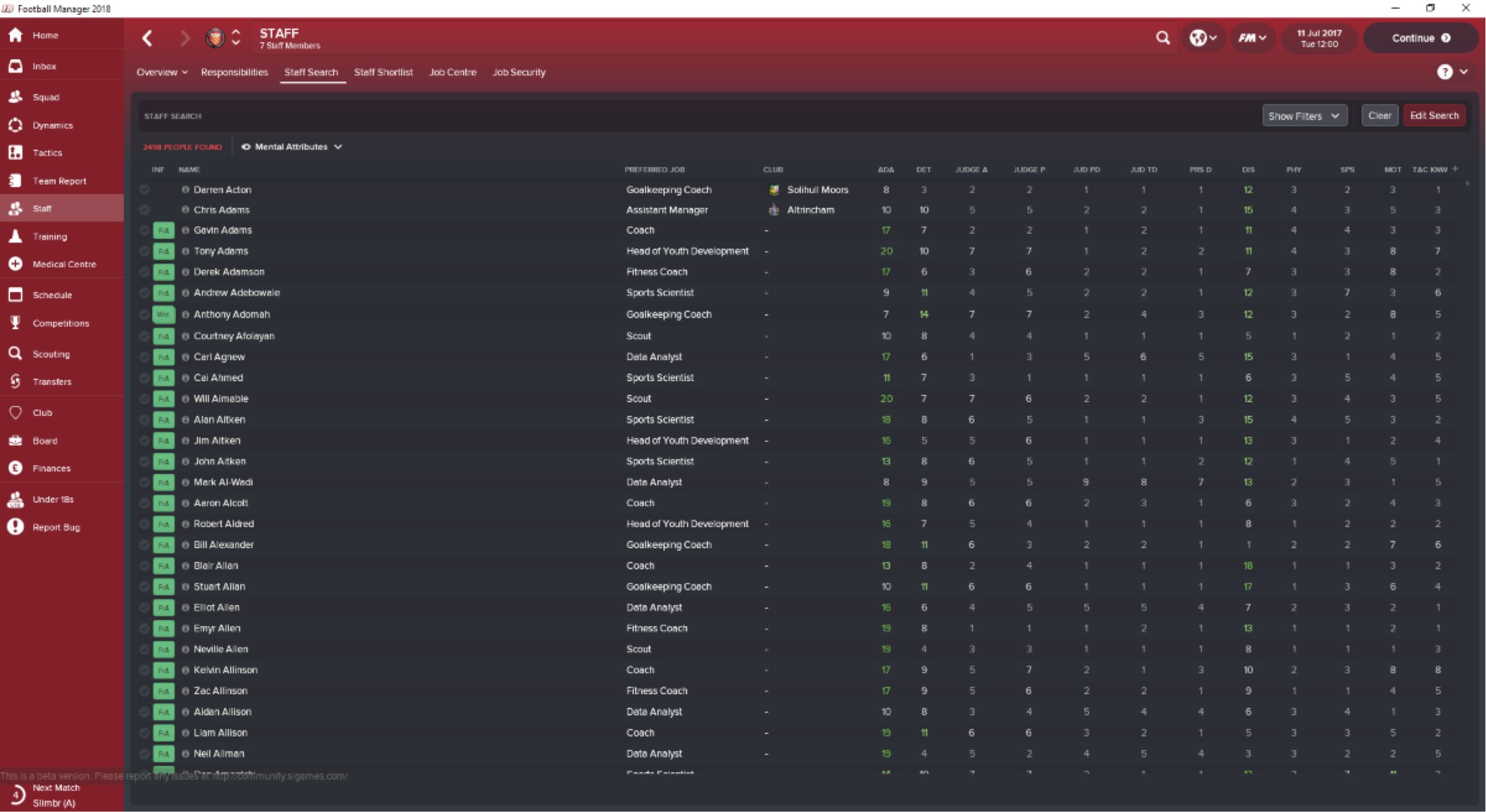 Football Manager 2018