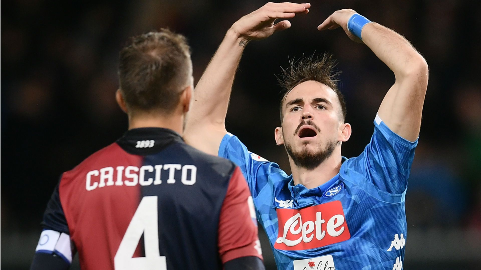 Genoa Napoli Fabian Ruiz Criscito Serie A
