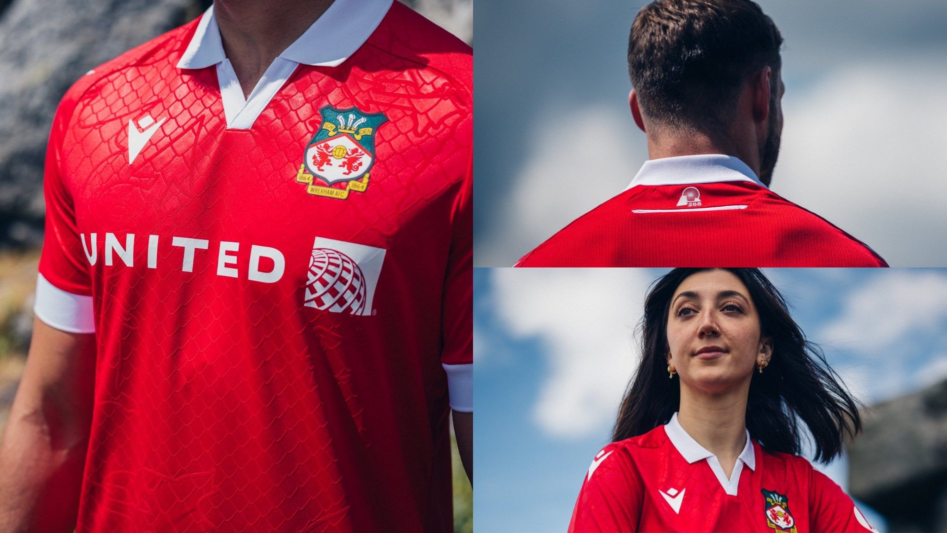 Wrexham 2024-25 home kit