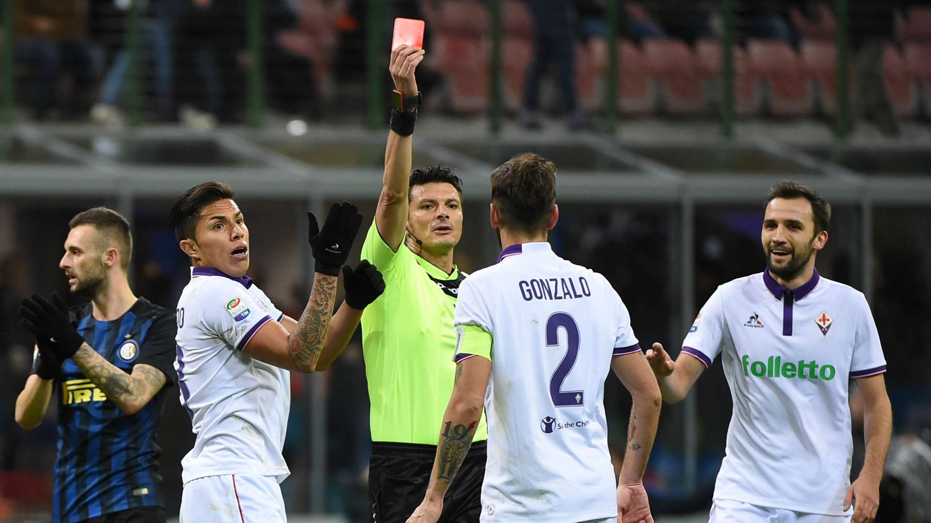 Gonzalo Rodriguez Inter Fiorentina Serie A