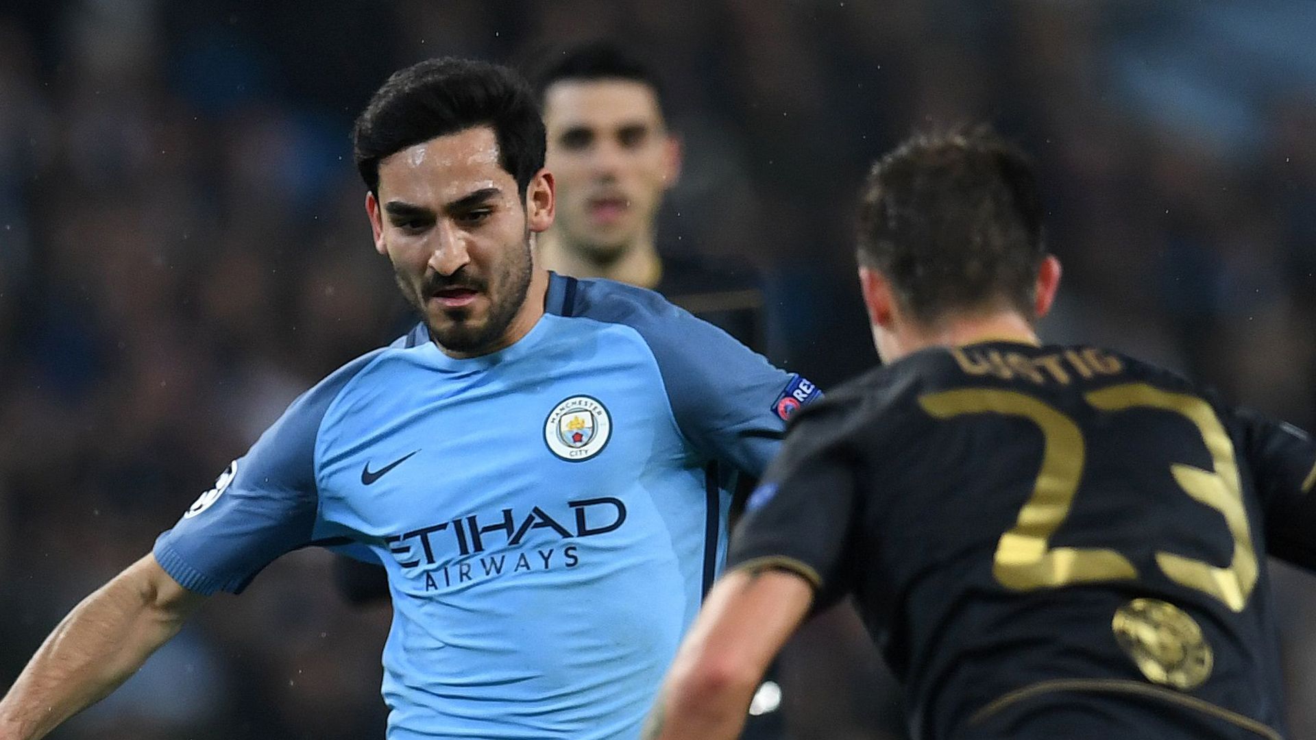 Ilkay Gündogan Manchester City Celtic Glasgow Champions League 06122016
