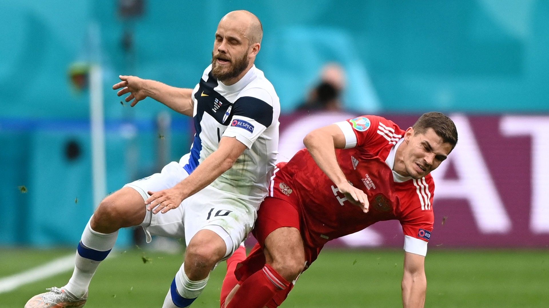 Teemu Pukki Finland vs Russia Euro 2020