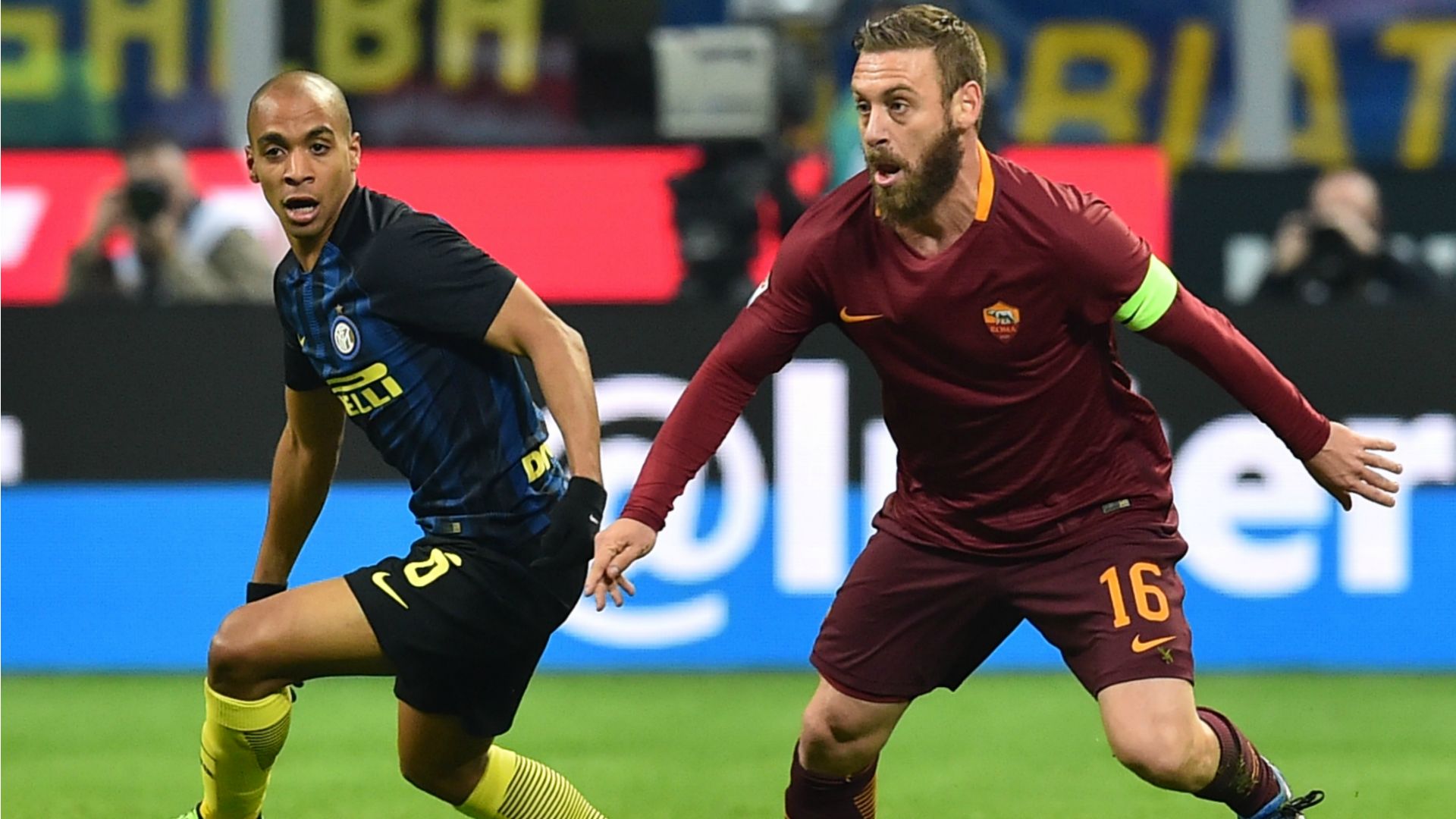 Joao Mario Daniele De Rossi Inter Roma Serie A 26022017