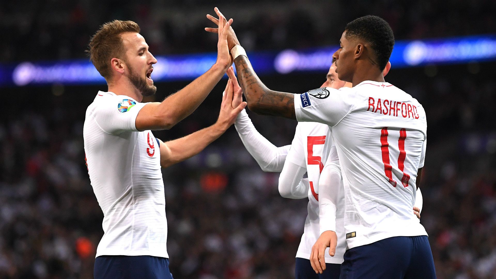 Harry Kane Marcus Rashford England 2019