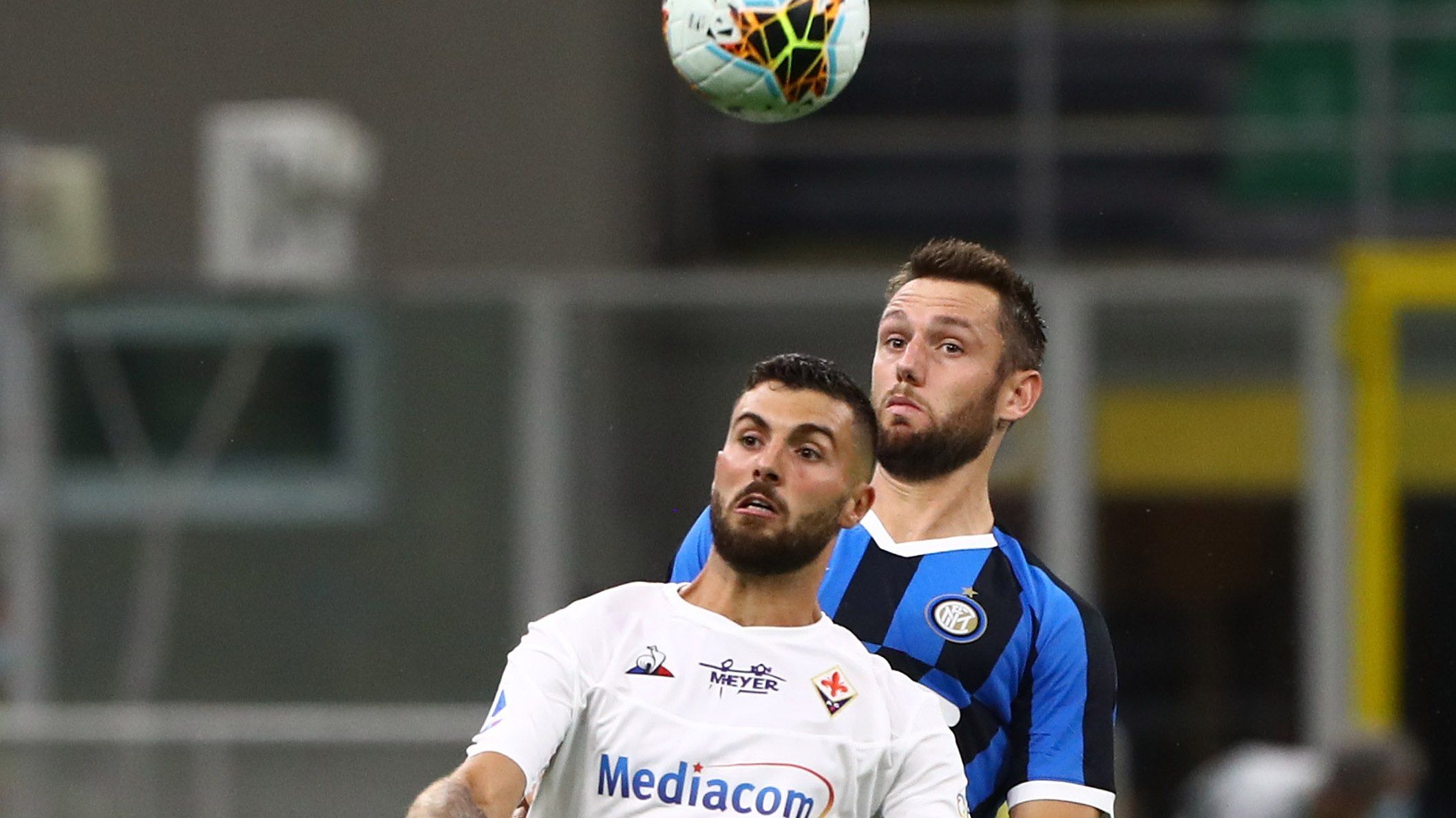 Patrick Cutrone Stefan De Vrij Inter Fiorentina Serie A