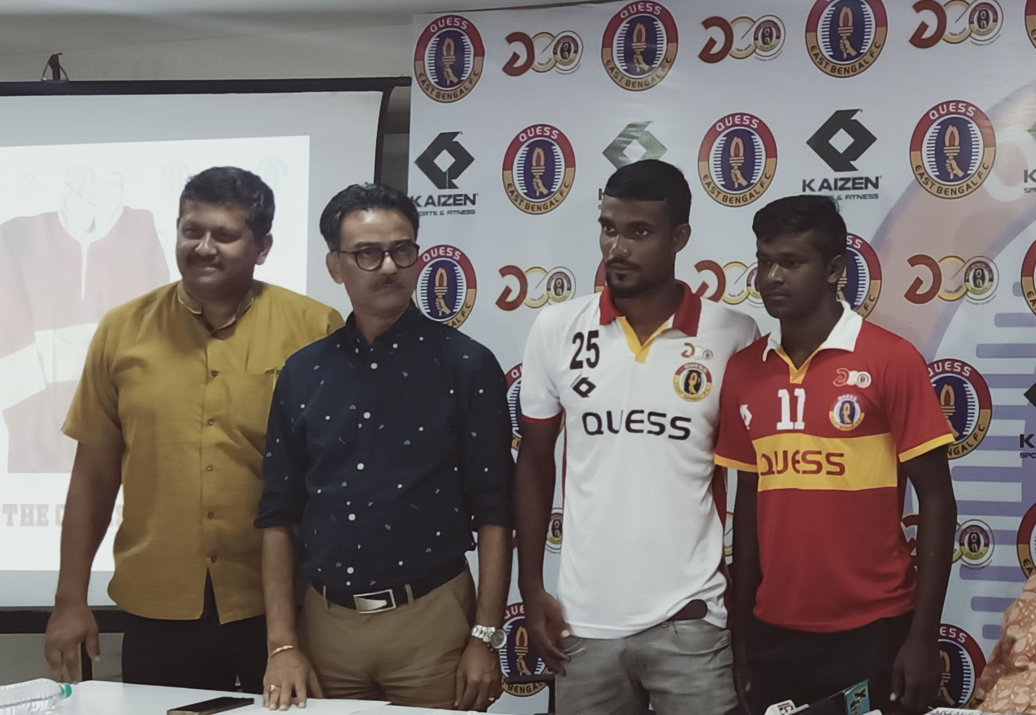 East Bengal unveil home and away jersey for 2019 20 season Goal Uganda