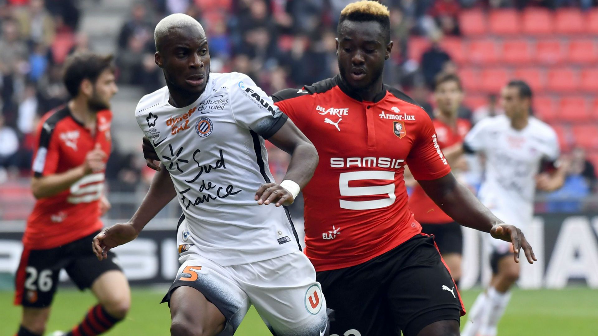 Yacouba Sylla Joris Gnagnon Rennes Montpellier Ligue 1 07052017