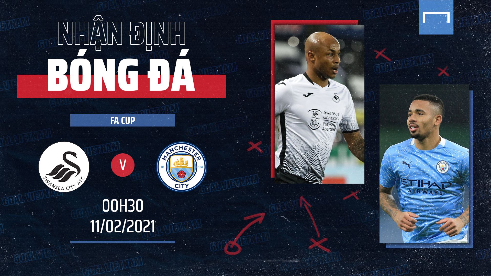 Preview Swansea vs Man City GOAL Vietnam