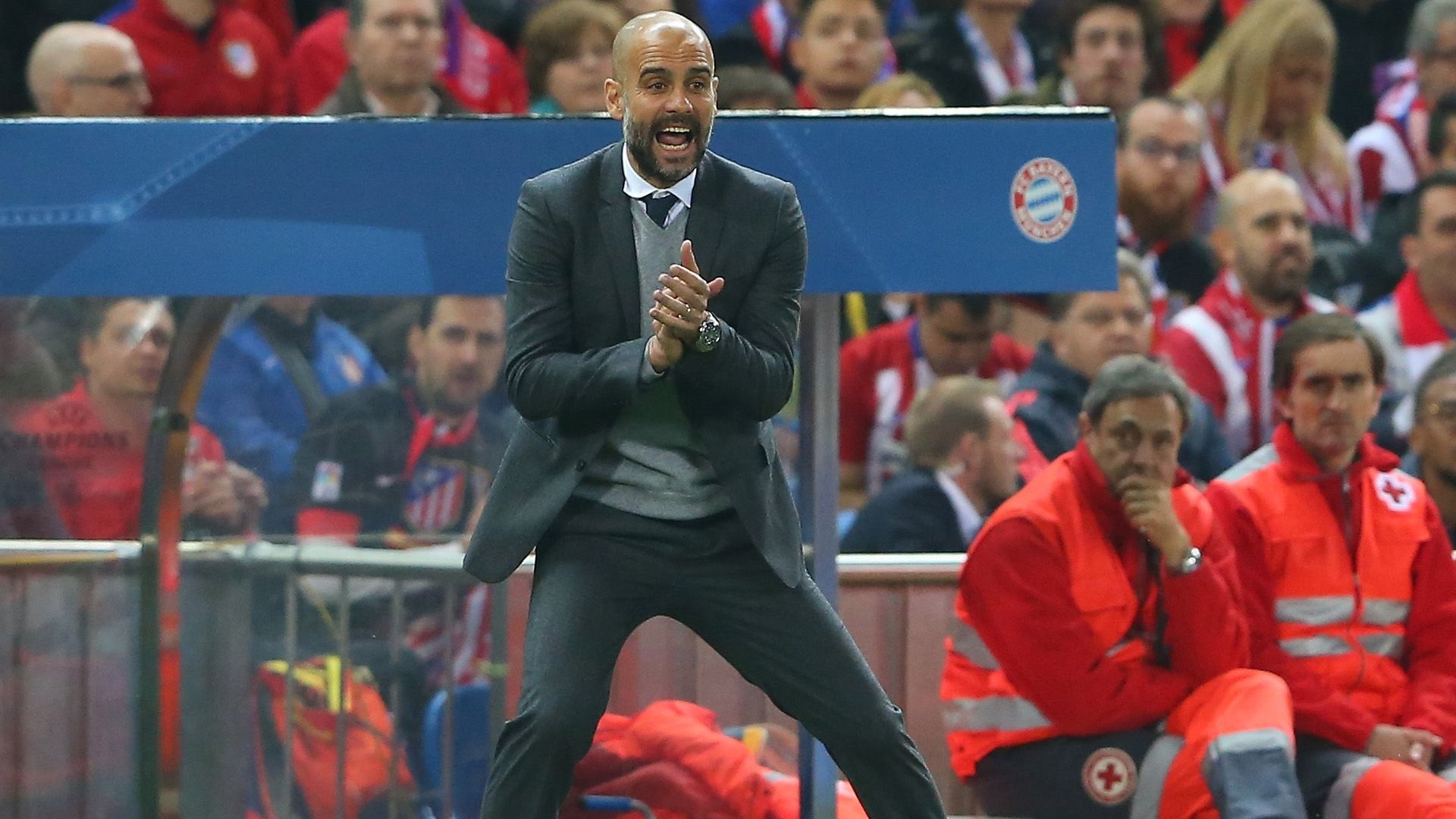Pep Guardiola Atletico Madrid Bayern Munich 270416