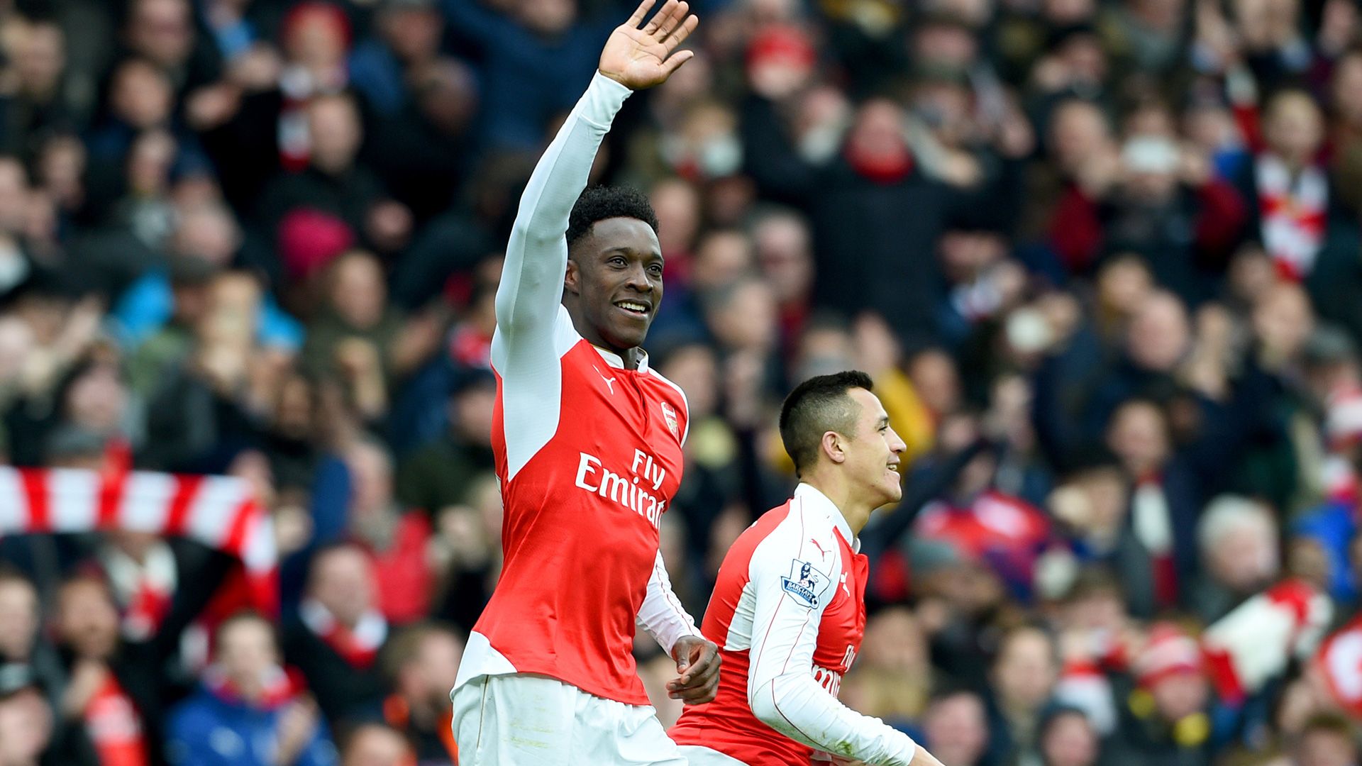 Danny Welbeck Arsenal Leicester City