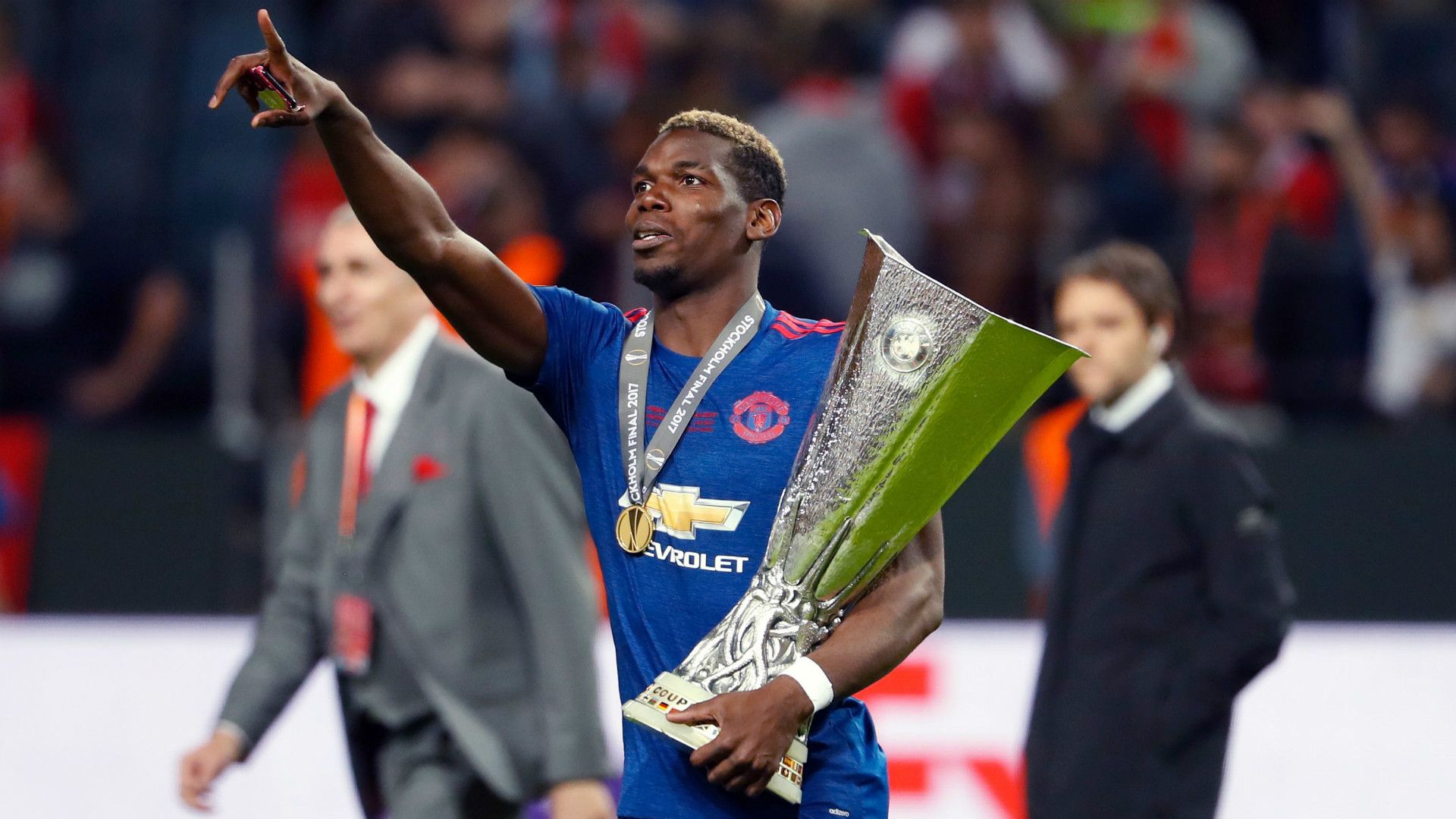 Paul Pogba Manchester United Europa League