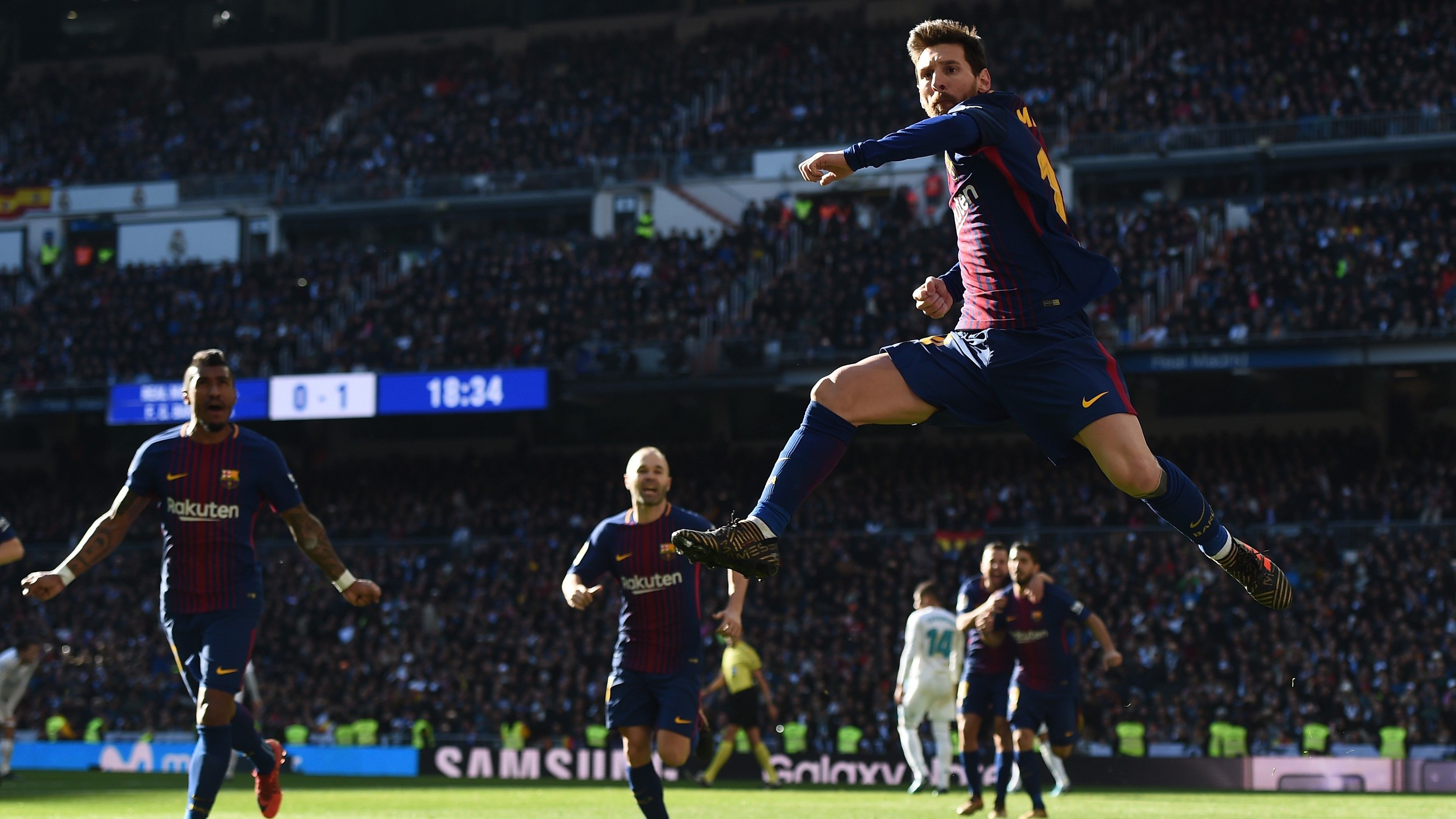 Lionel Messi Real Madrid Barcelona El Clásico LaLiga 23122017