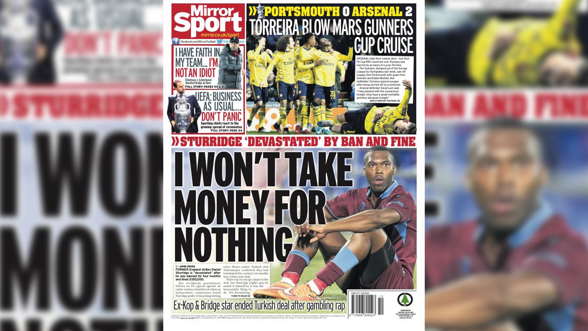 front pages 3-3-2020