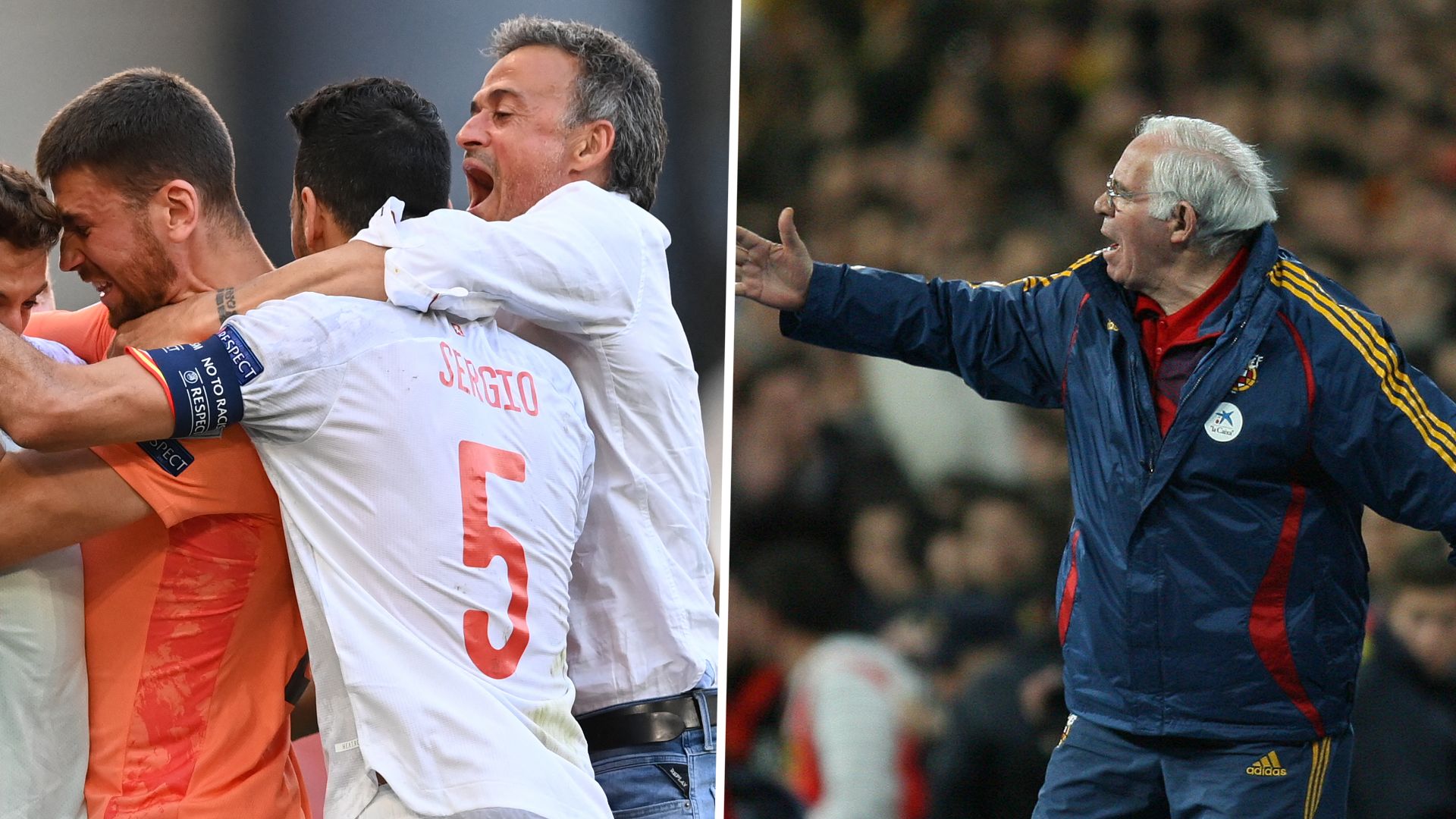 Luis Enrique Luis Aragonés España