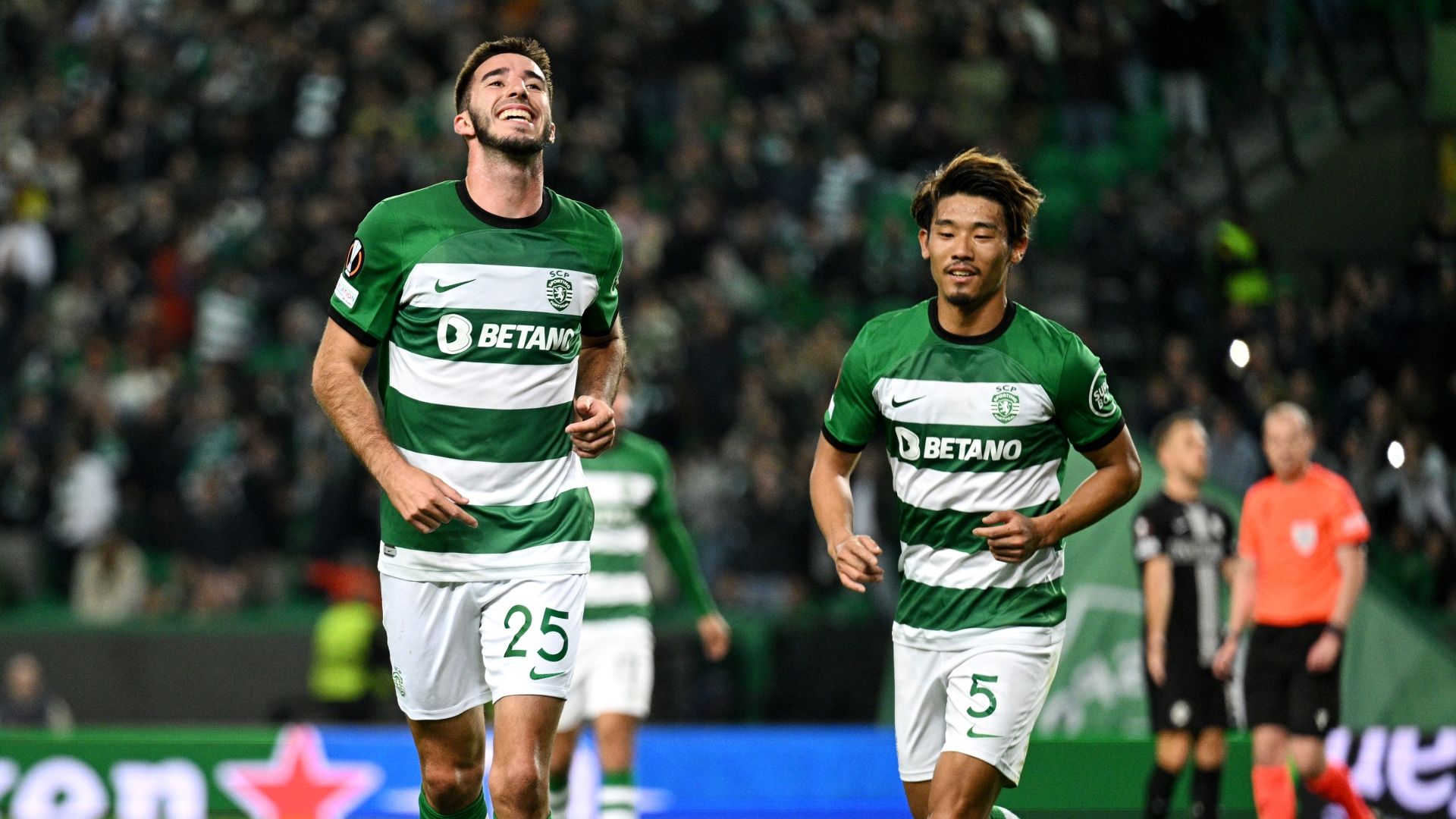 Hidemasa Morita Goncalo Inacio Sporting CP 2023