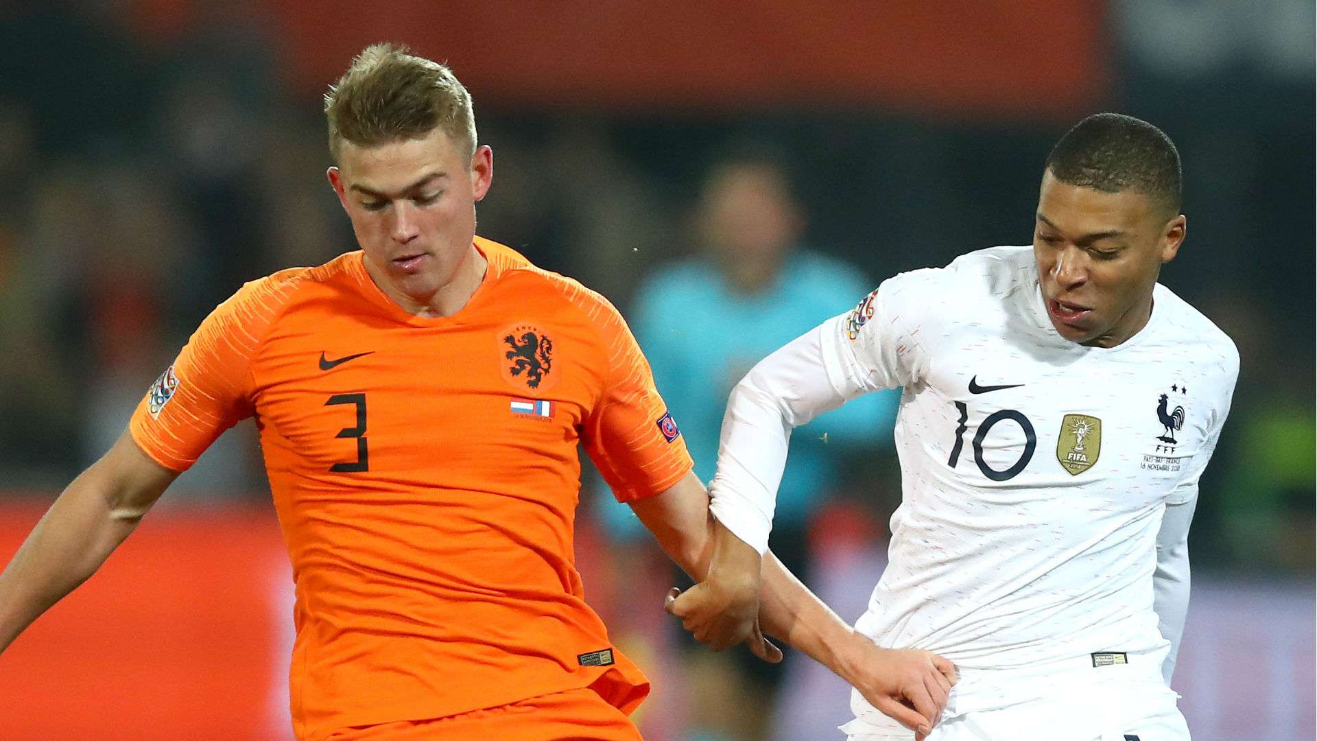 Mbappe De Ligt Netherlands France