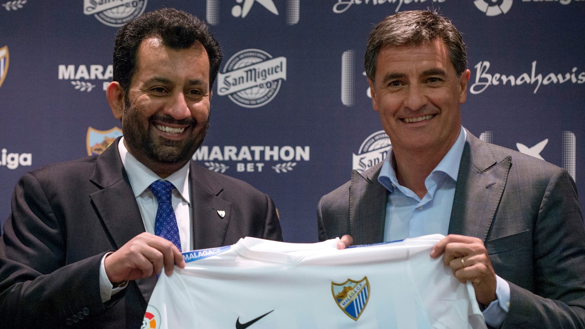 Al Thani Michel Malaga CF