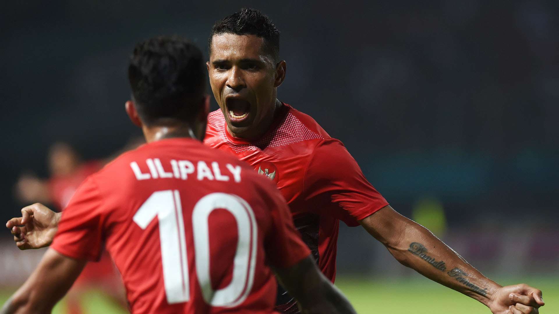 Alberto Beto Goncalves & Stefano Lilipaly Cina Taipei v Indonesia Asian Games 2018