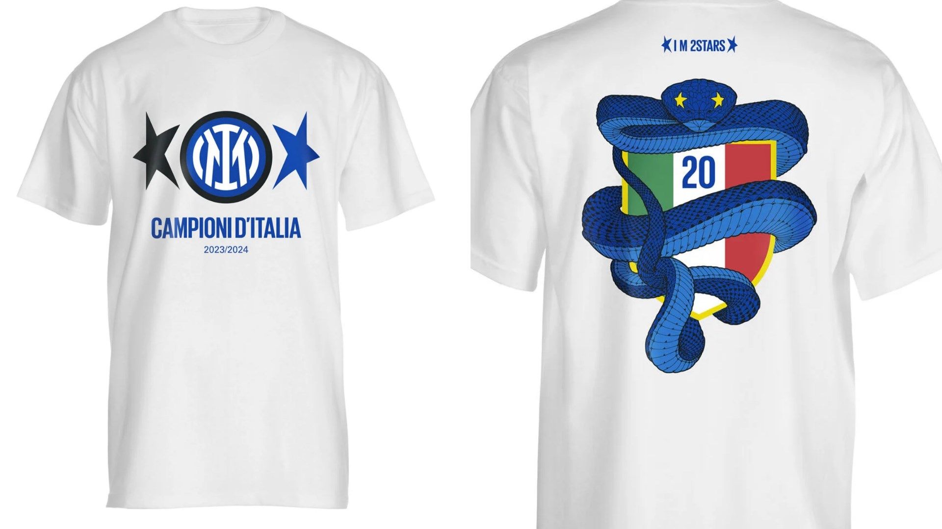 Maglia seconda stella Inter biscione