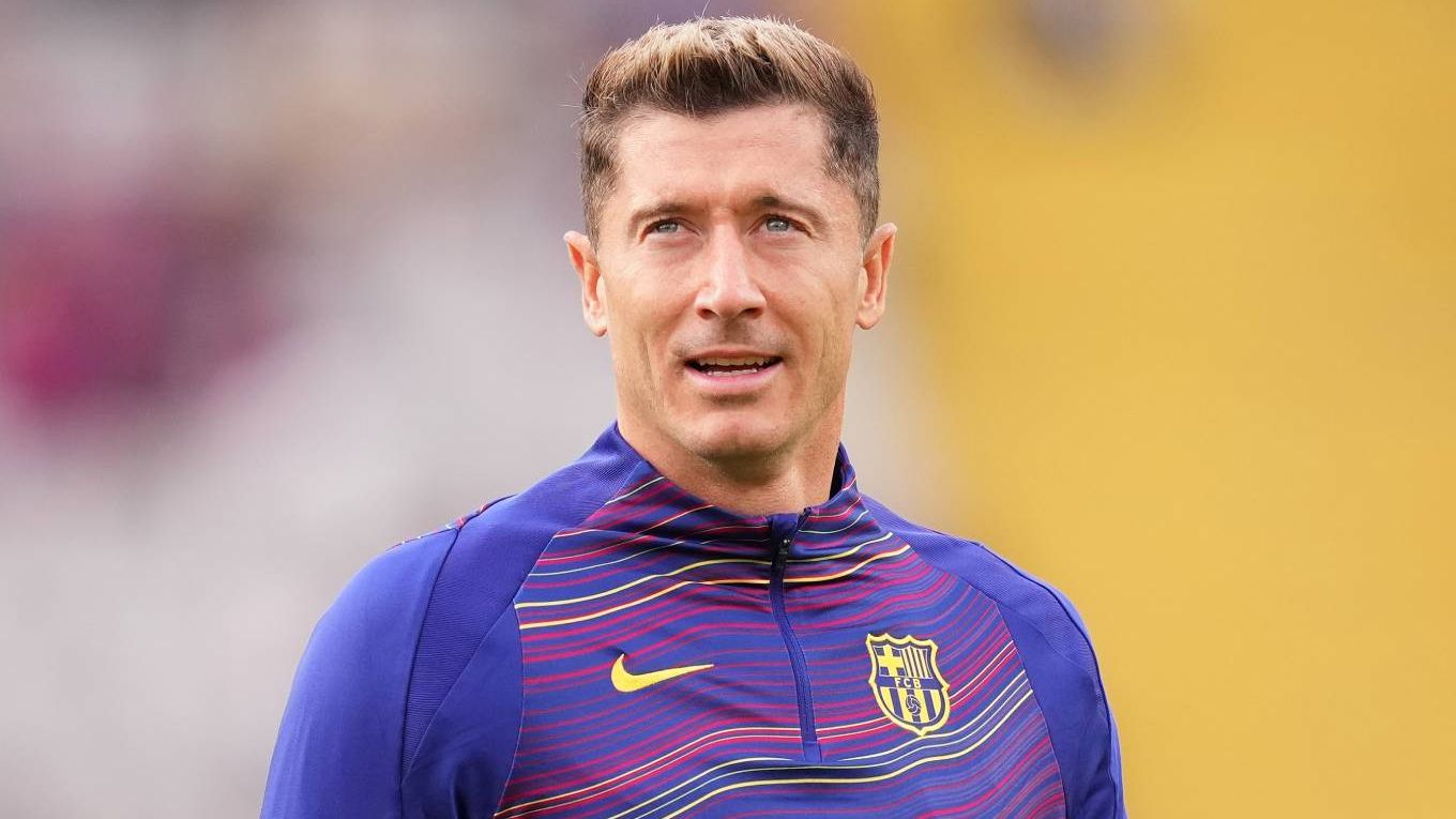 Robert Lewandowski Barcelona 2025