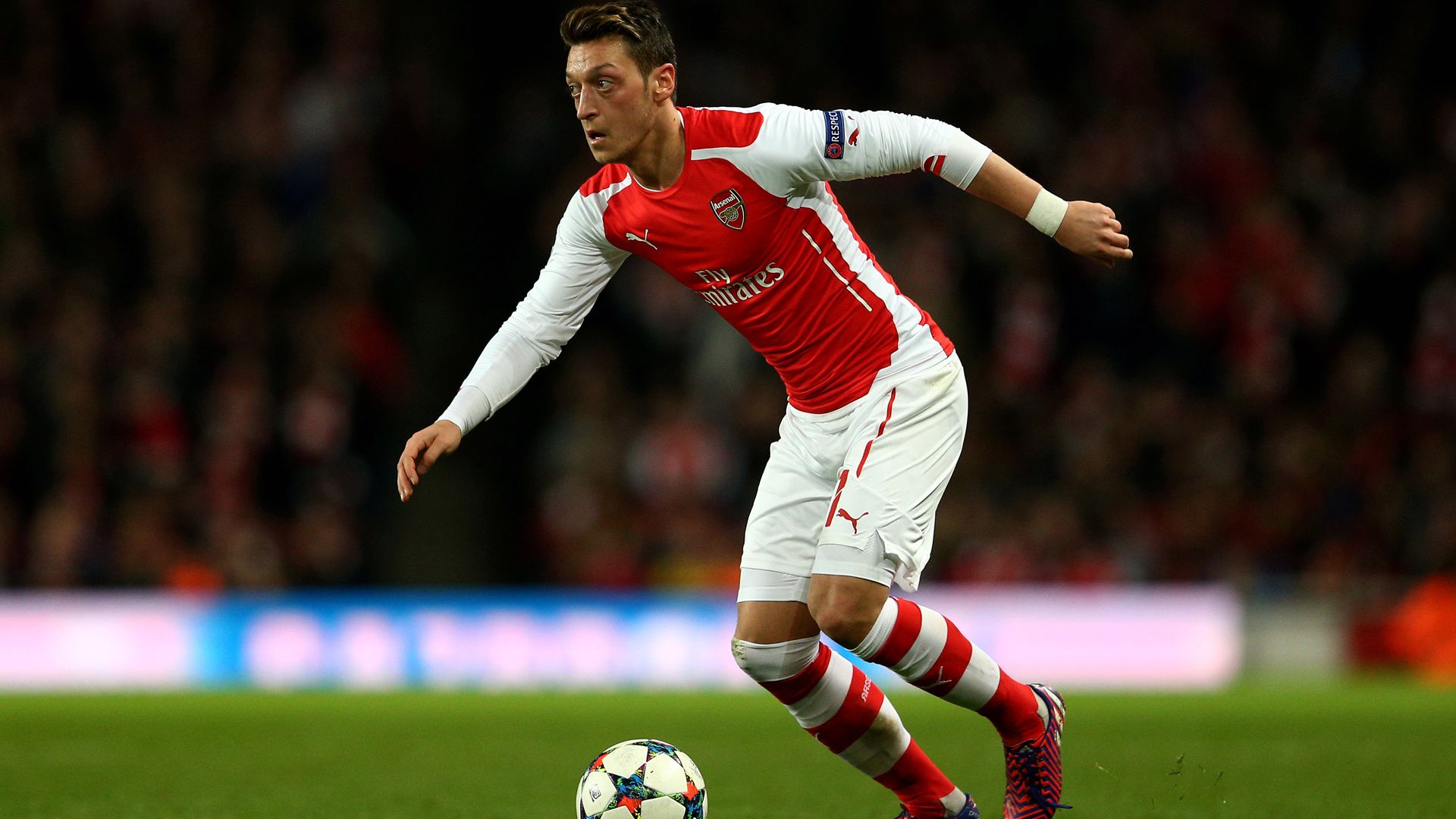 Mesut Özil Arsenal London AS Monaco Champions League 02252015