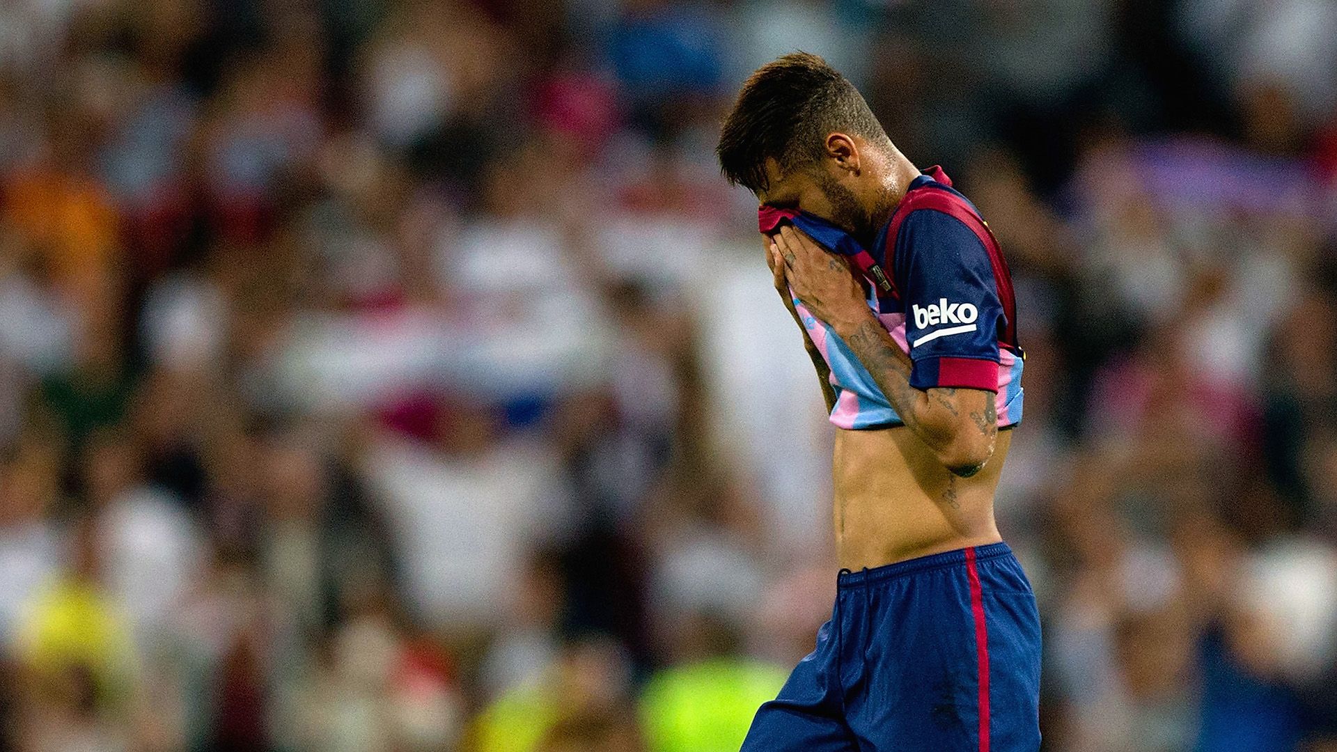 Neymar | Real Madrid 3-1 Barcelona | La Liga | Santiago Bernabéu | 25102014