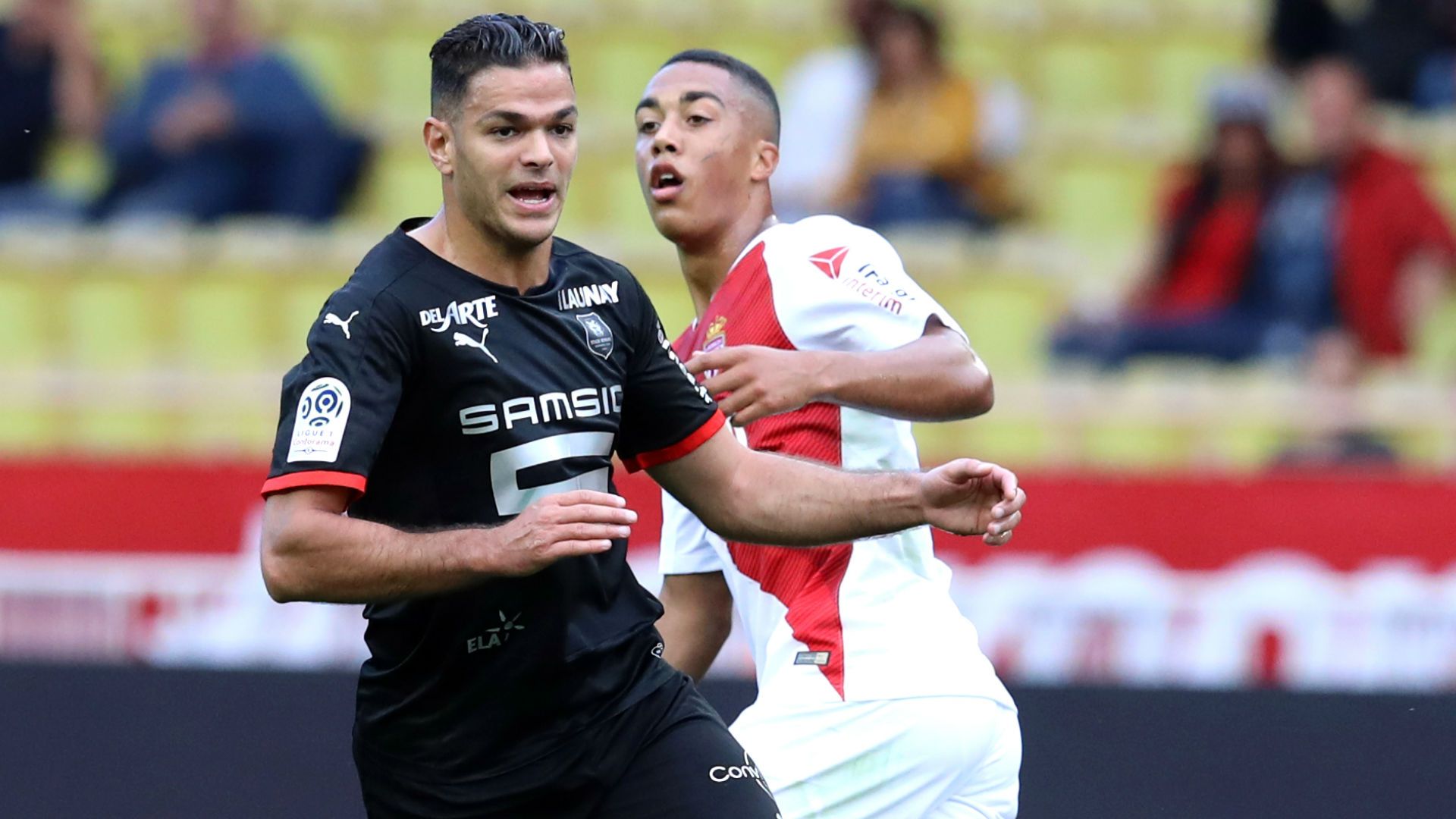 Hatem Ben Arfa Youri Tielemans Monaco Rennes Ligue 1 07102018